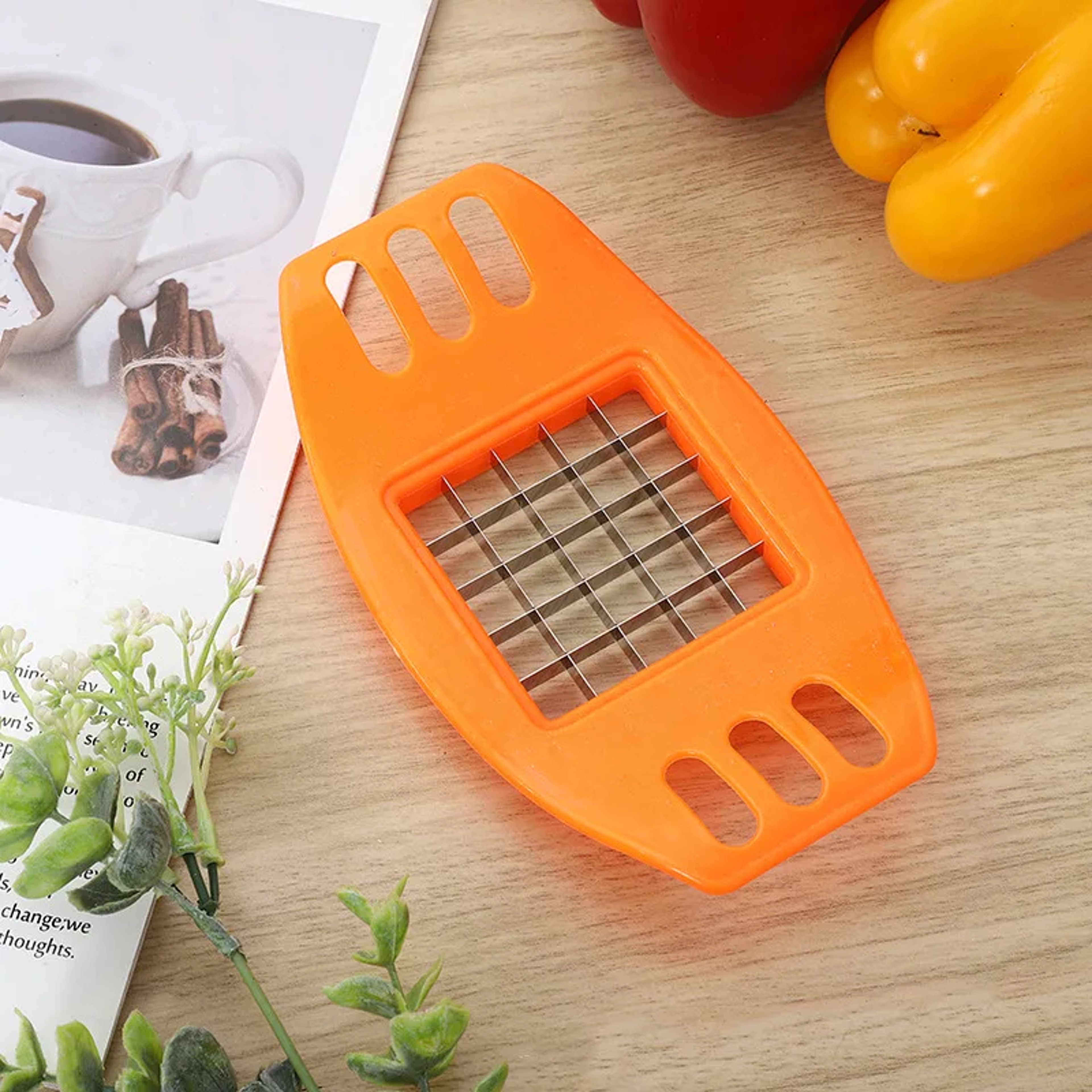 French Fry Cutter Manual Potato Slicer And Vegetable Chopper 7