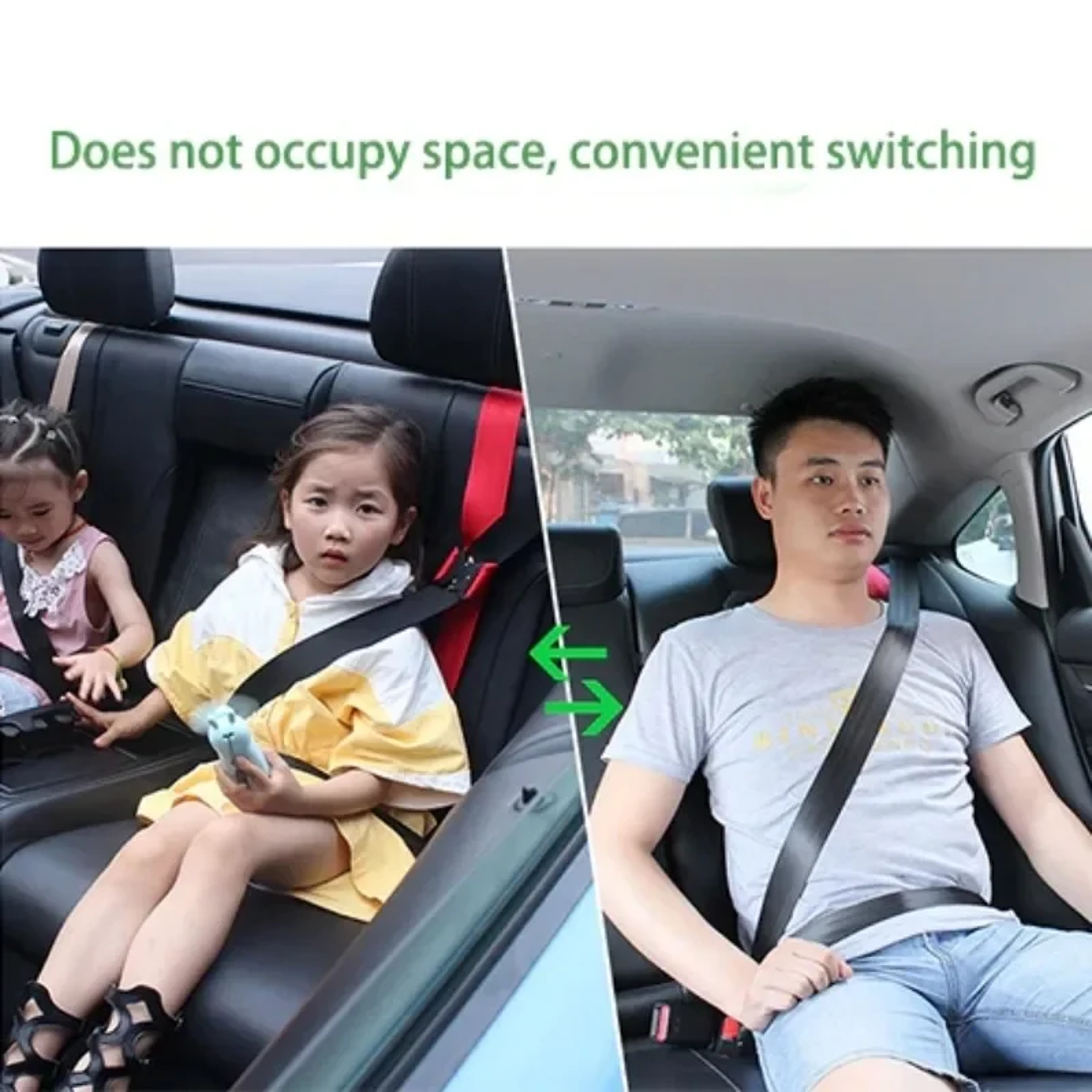 Child Car Seat Belt Adjuster Clip Safety Strap Positioning Retainer – view 6