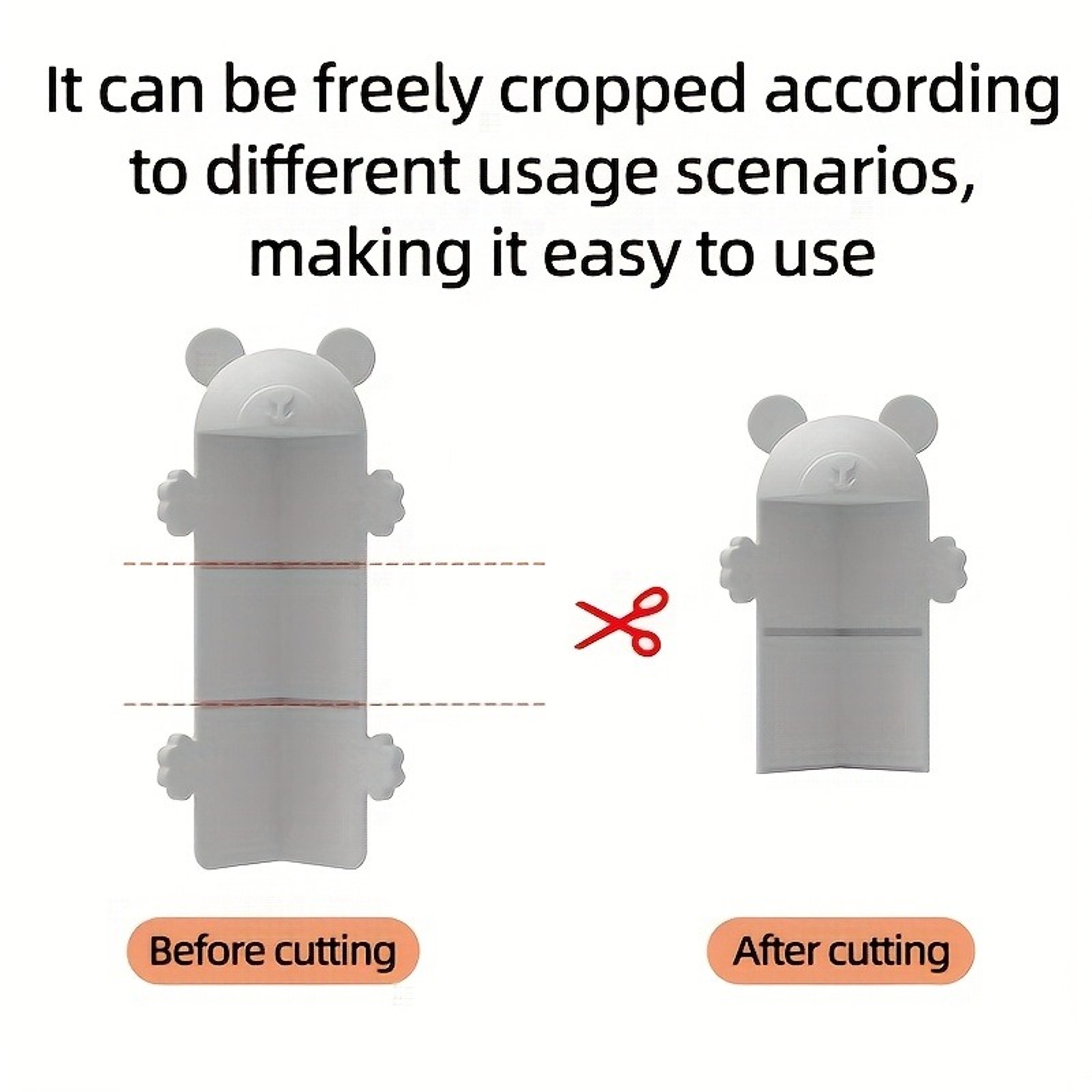 Cute Bear Baby Corner Protectors Soft Furniture Safety Guards 4