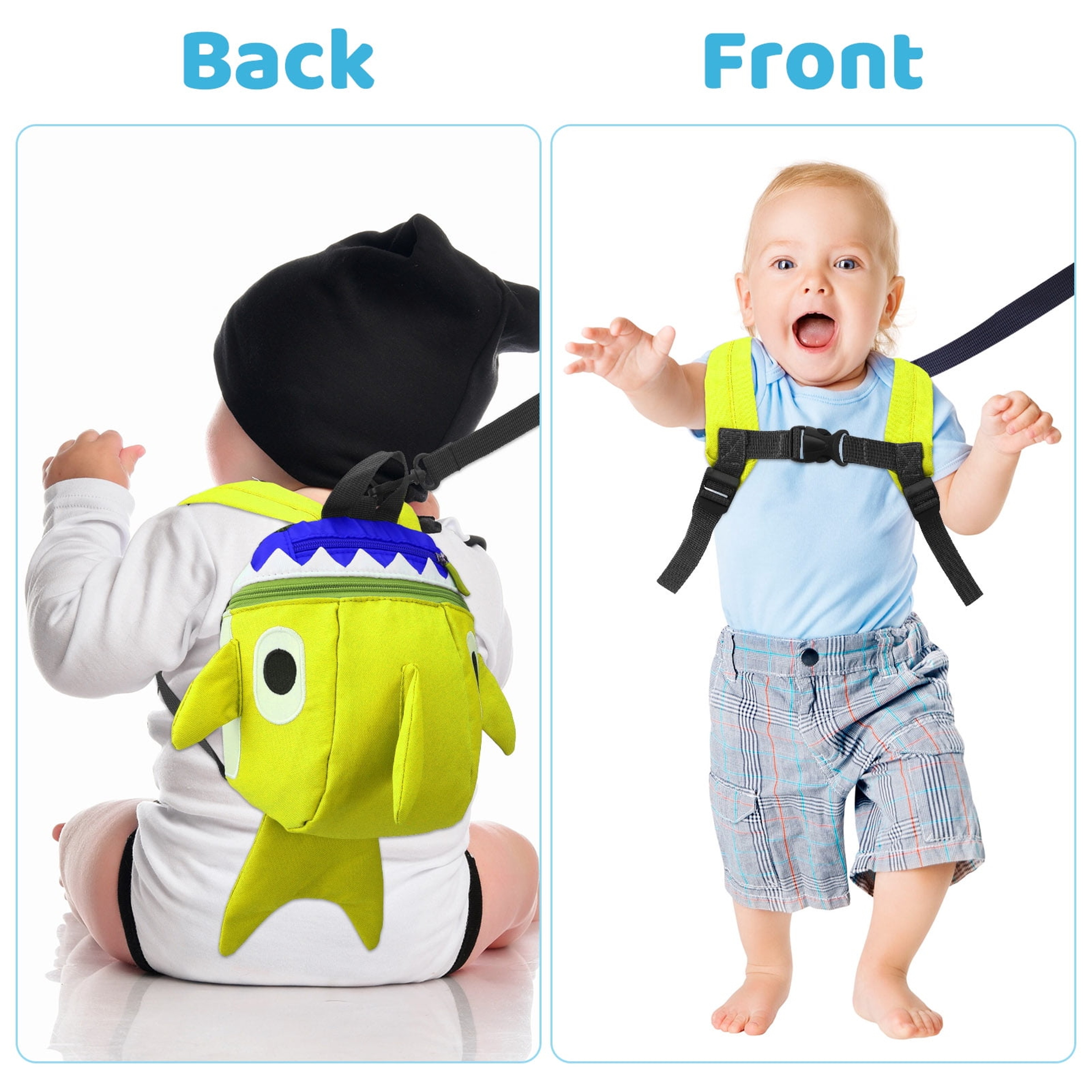 Toddler Safety Harness Backpack With Leash For Outdoor Adventures 1