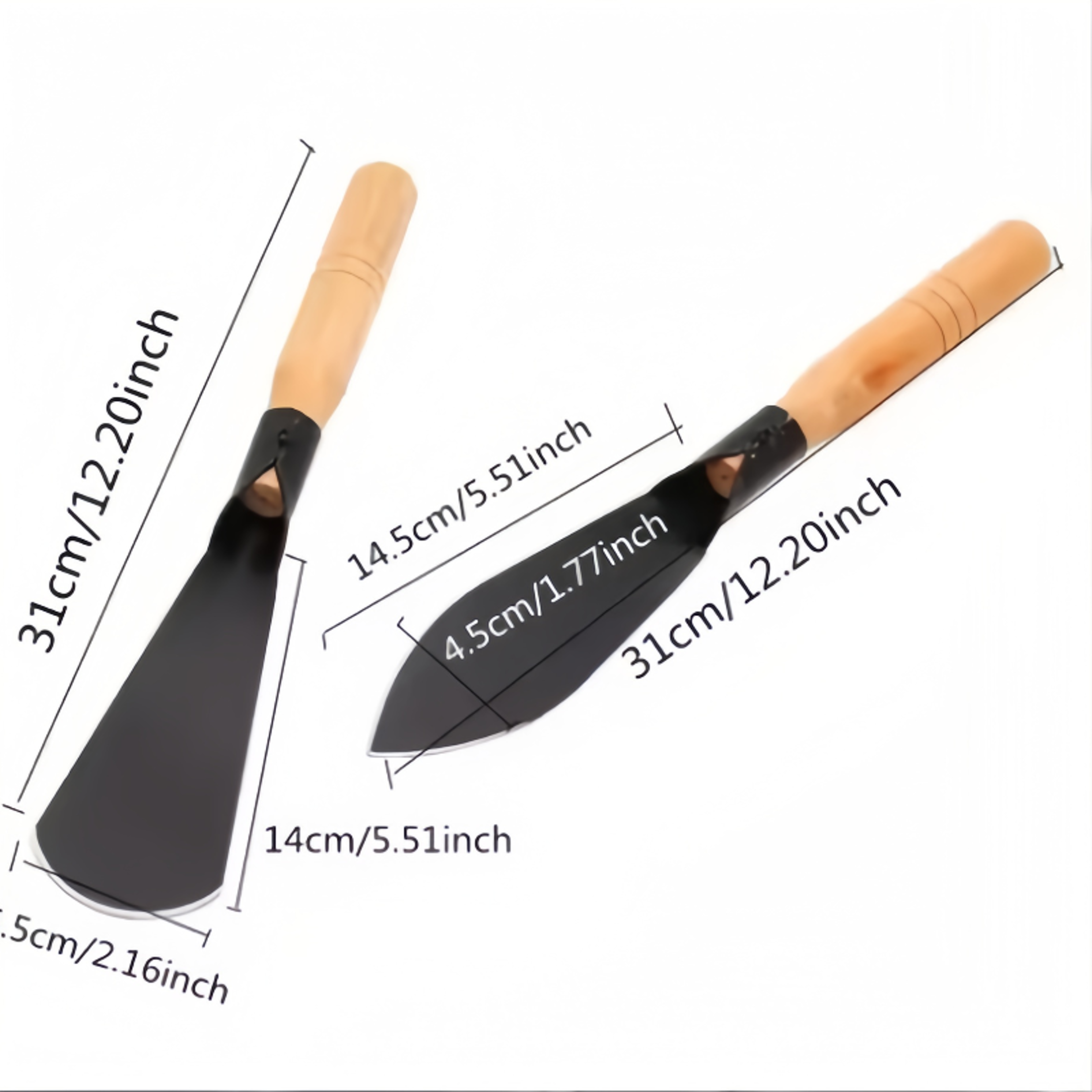 Steel Garden Shovel For Planting Weeding Soil Loosening And Harvesting 6