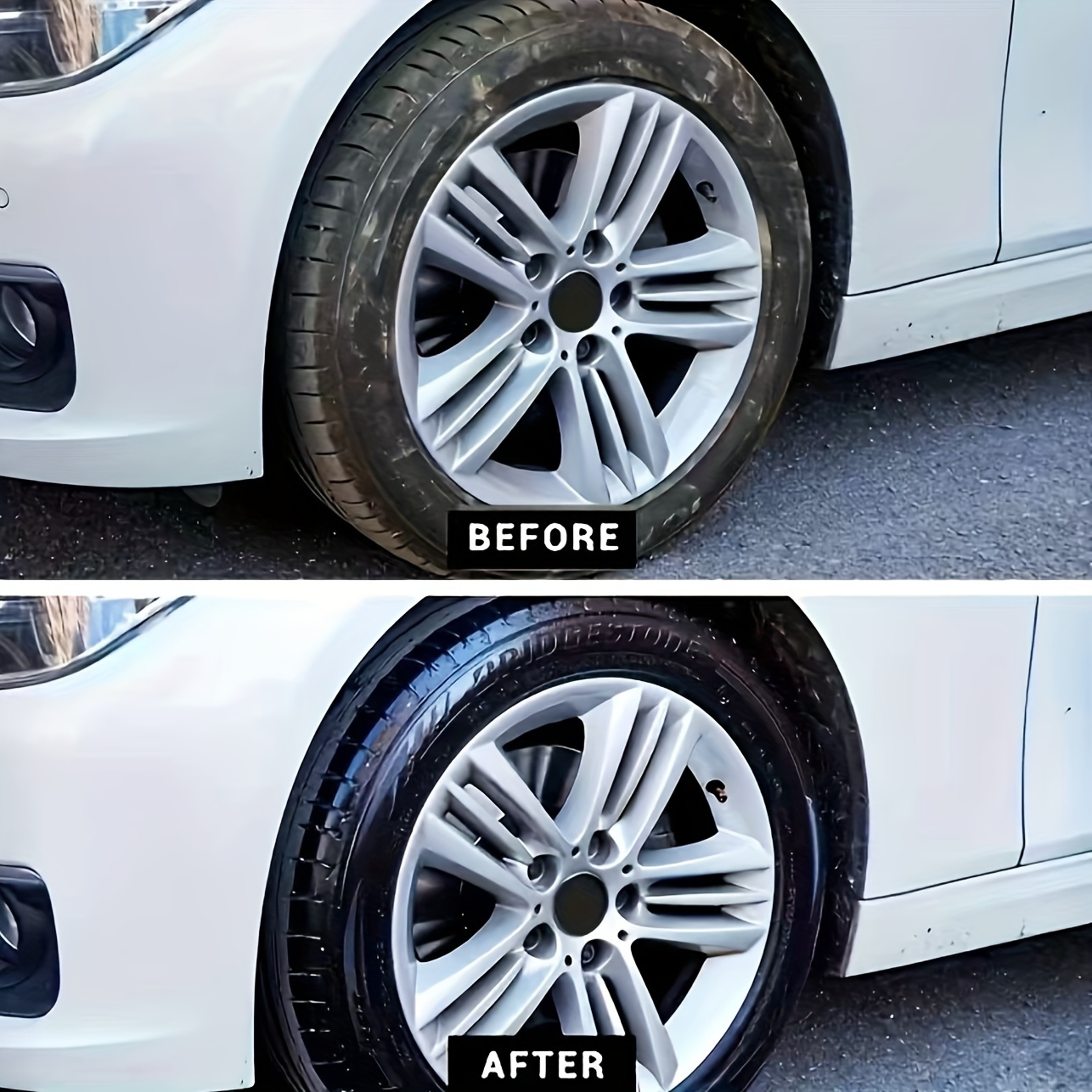 Tire Gloss Maintenance Wax 3.5 oz Polishing and Re-Blackening Coating Paste – view 4