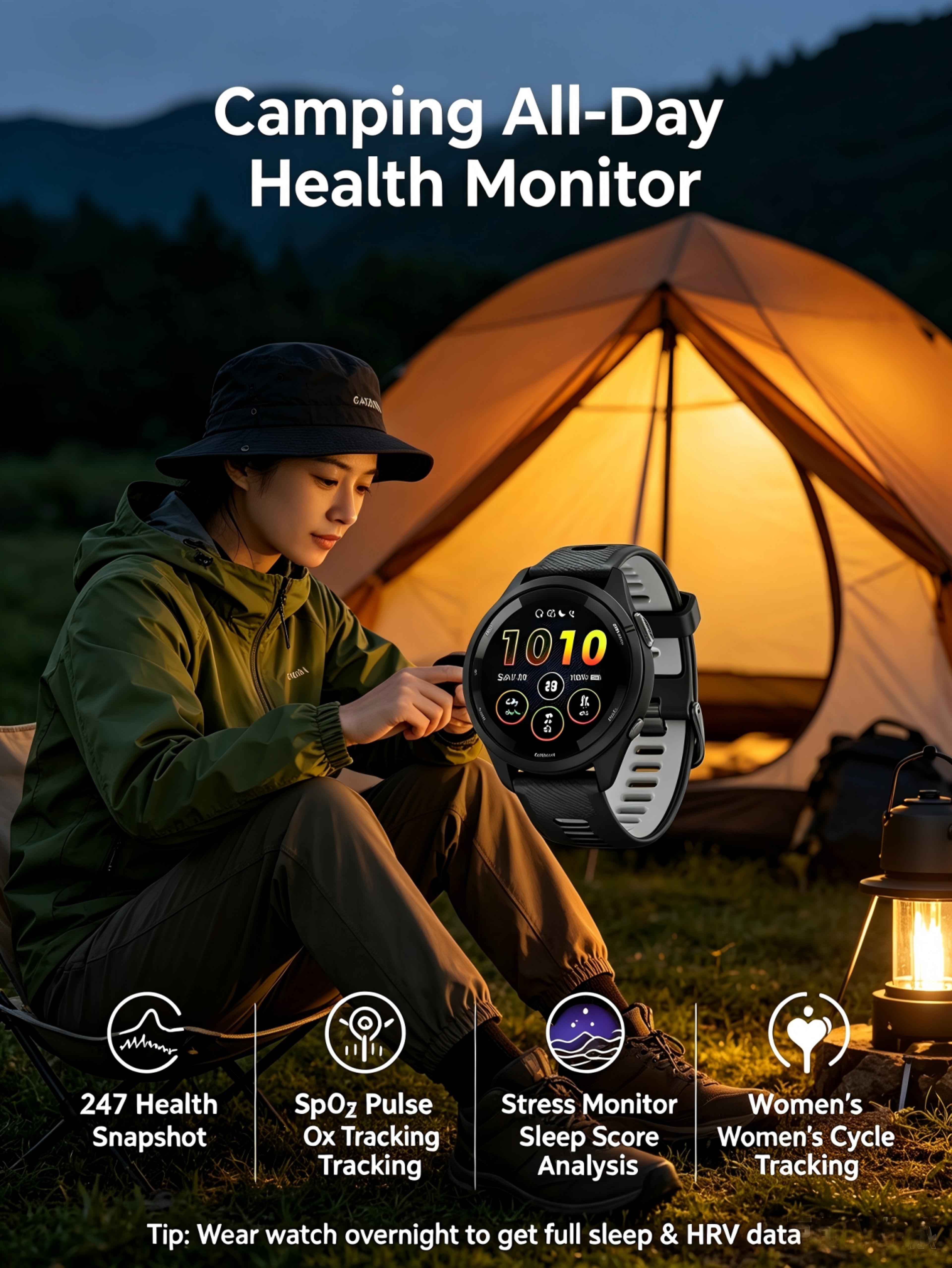 GPS Smartwatch With AMOLED Display And Heart Rate Tracking 6