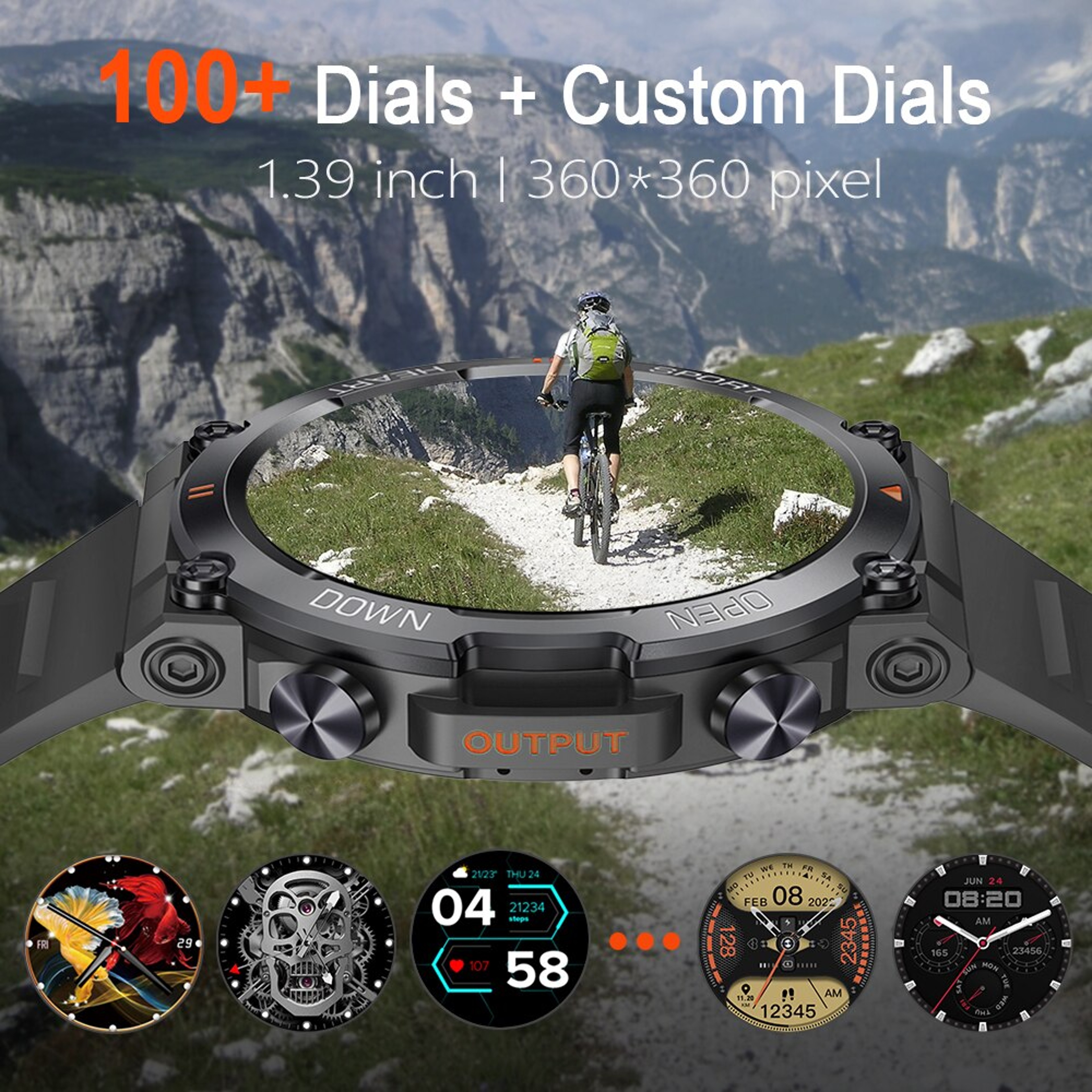 Bluetooth Calling Smartwatch with HD Display and Fitness Tracking – view 5