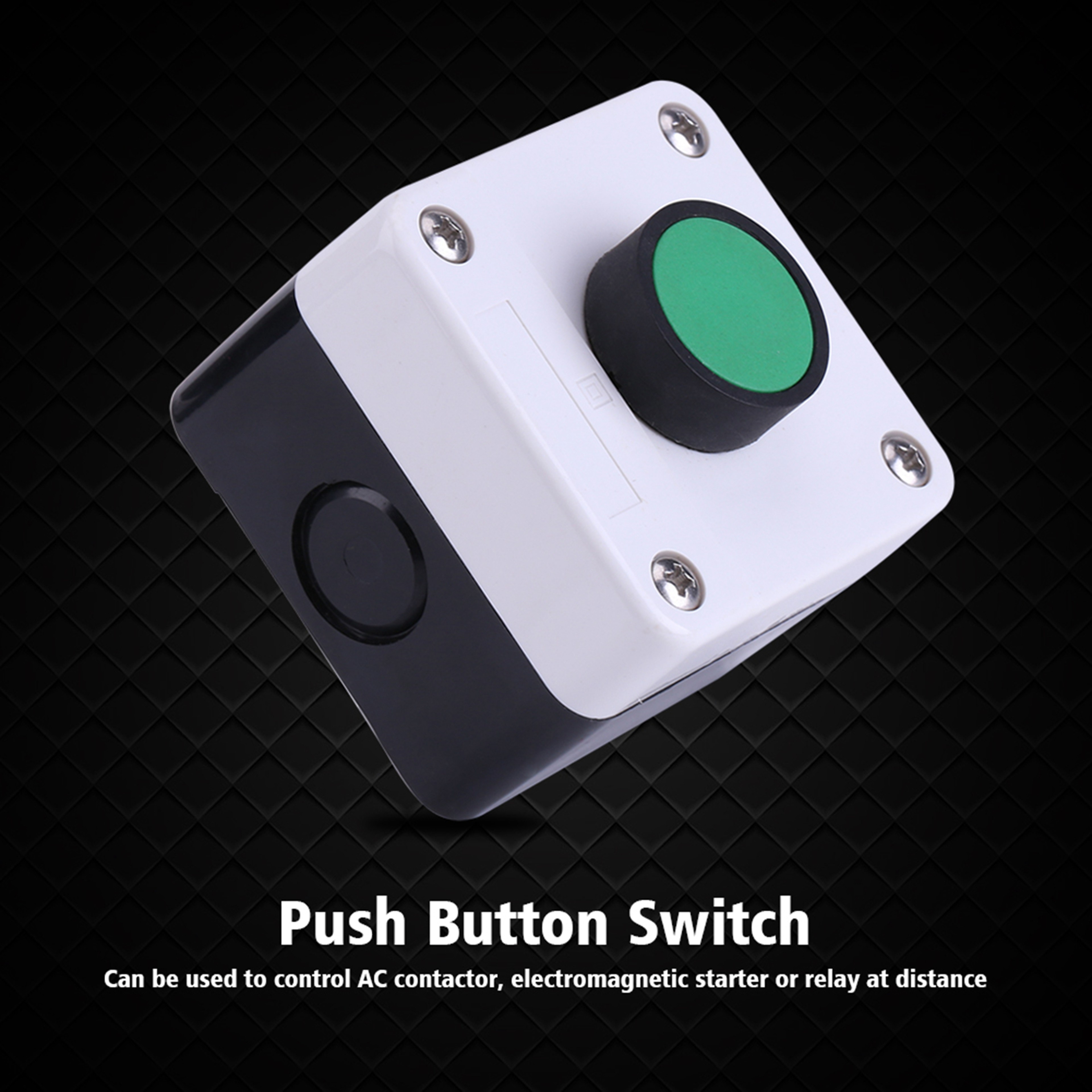Weatherproof IP54 Green Push Button Switch Control Box for Gate Opener – view 4