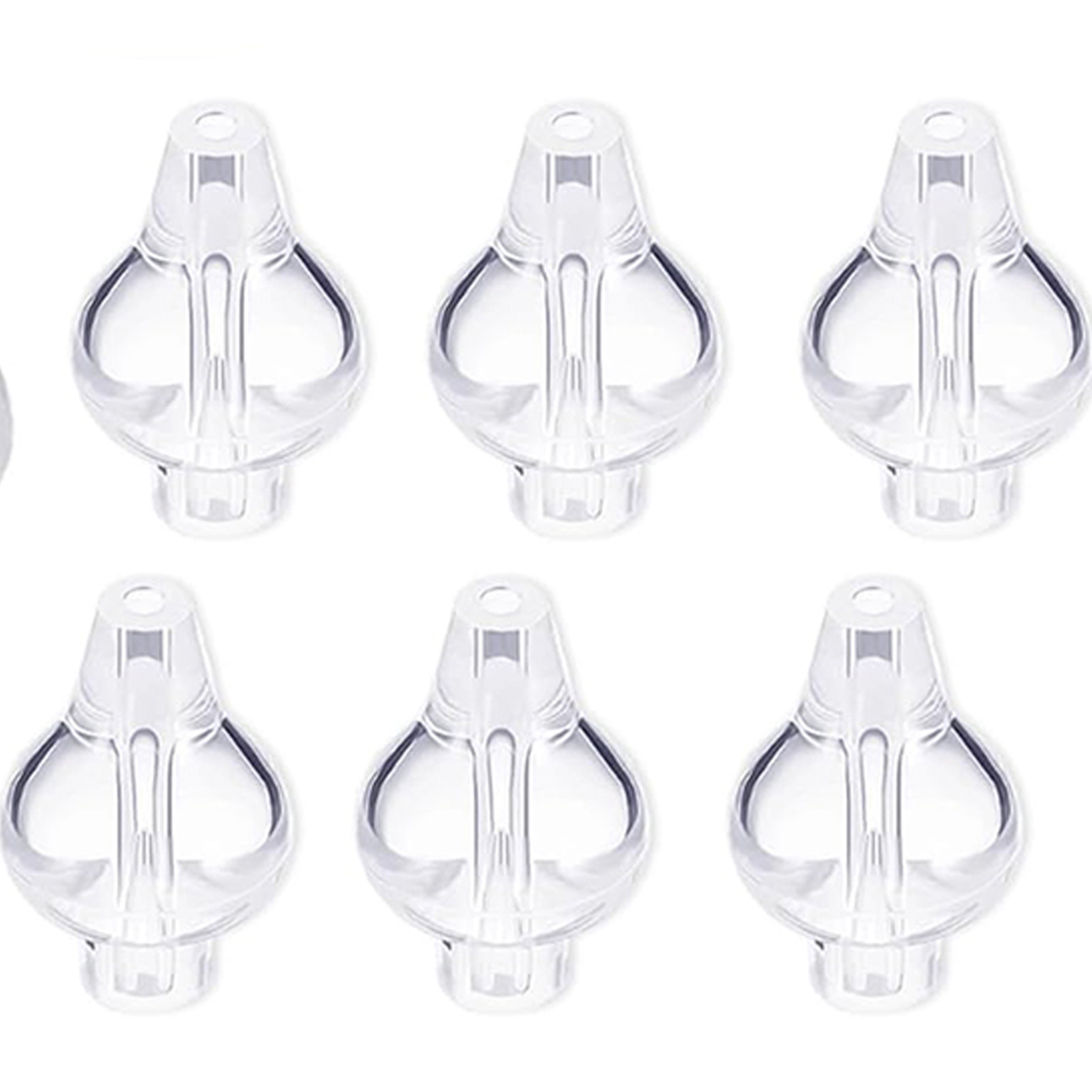 Piece Reusable Nasal and Ear Wash Syringe Caps with Soft Tips – view 8
