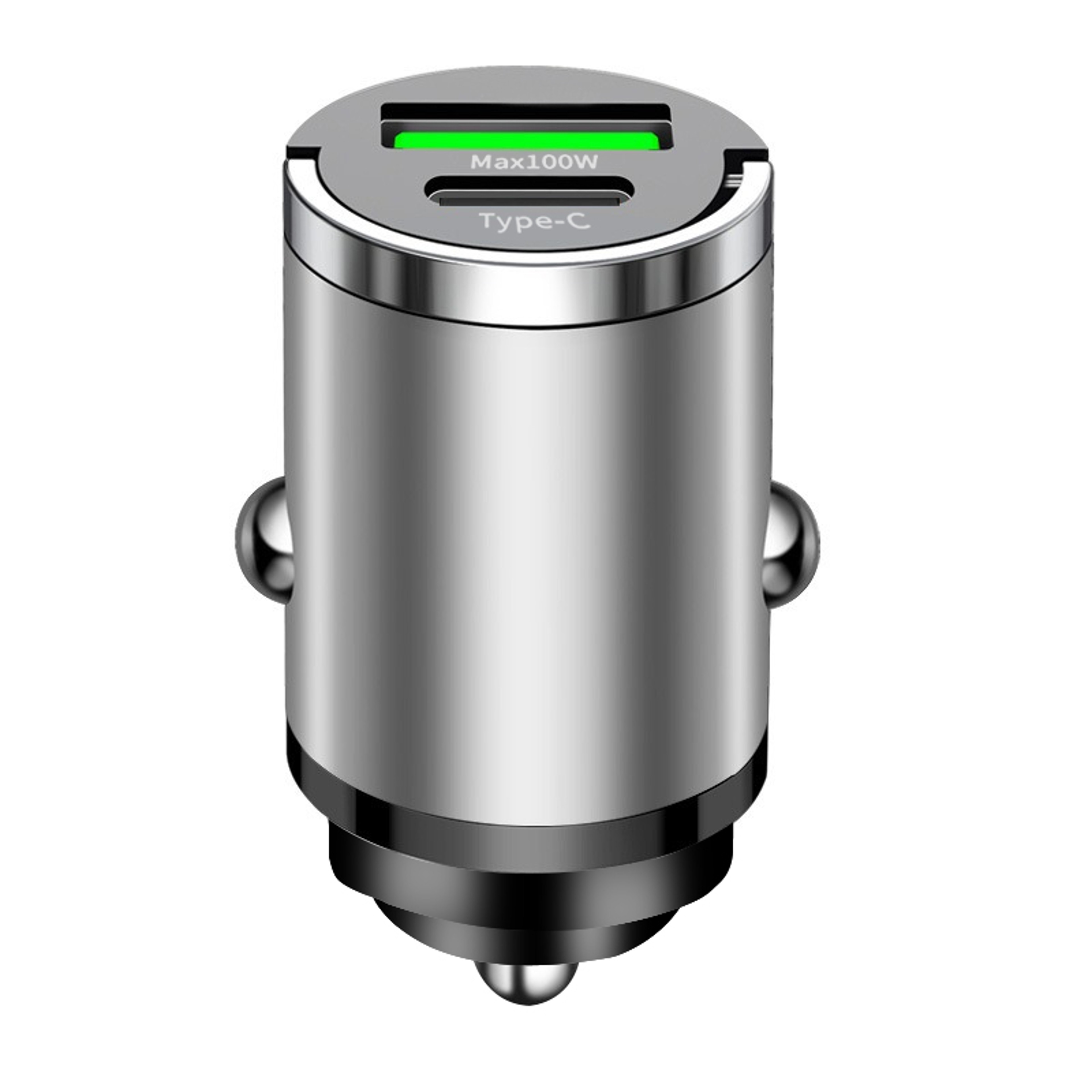100W USB Car Charger with USB-C and USB-A Fast Charging Ports – view 7