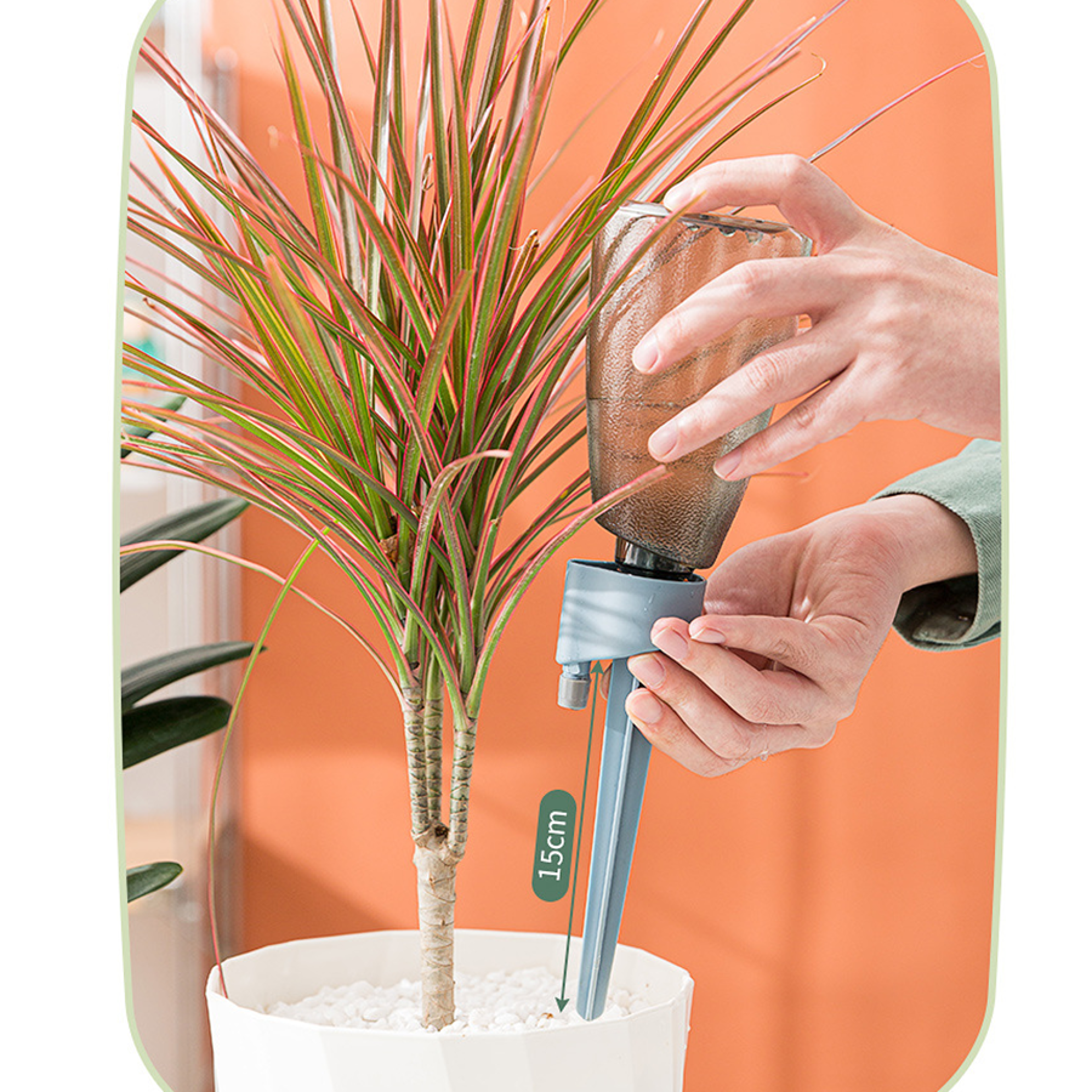 Automatic Plant Watering Device with Adjustable Drip Speed and 800mL Capacity – view 4