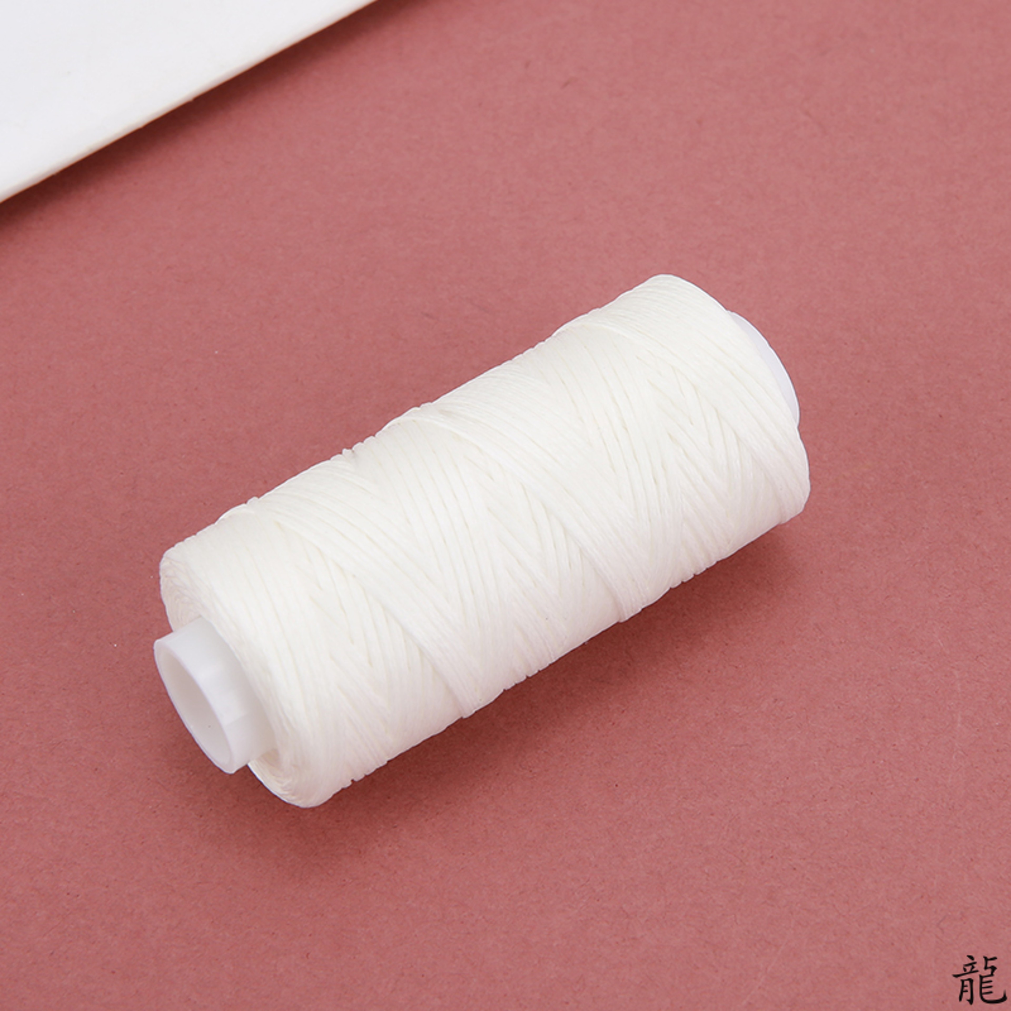 0.8mm Flat Waxed Polyester Thread for Leather Sewing and DIY Crafts – view 6