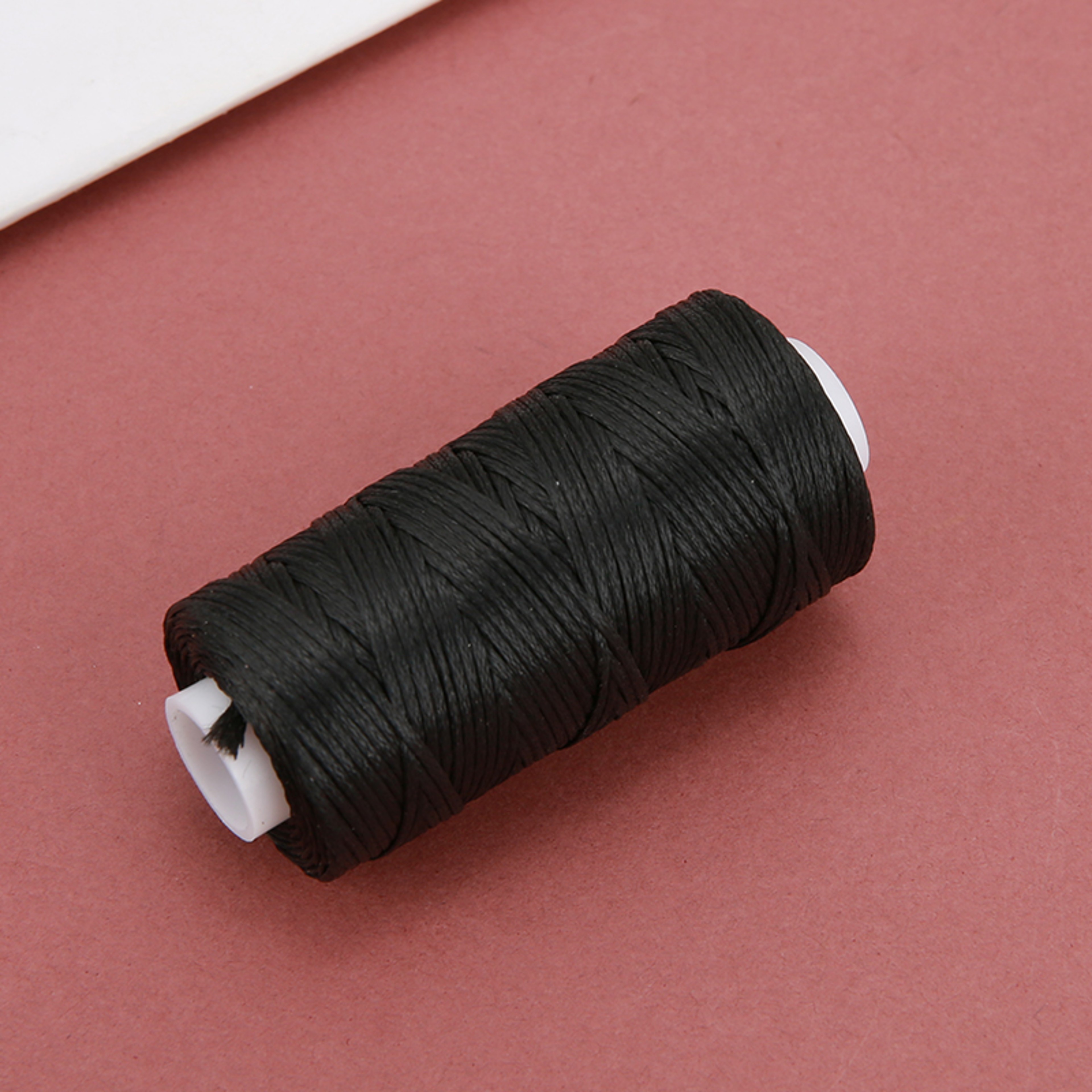 0.8mm Flat Waxed Polyester Thread for Leather Sewing and DIY Crafts – view 7