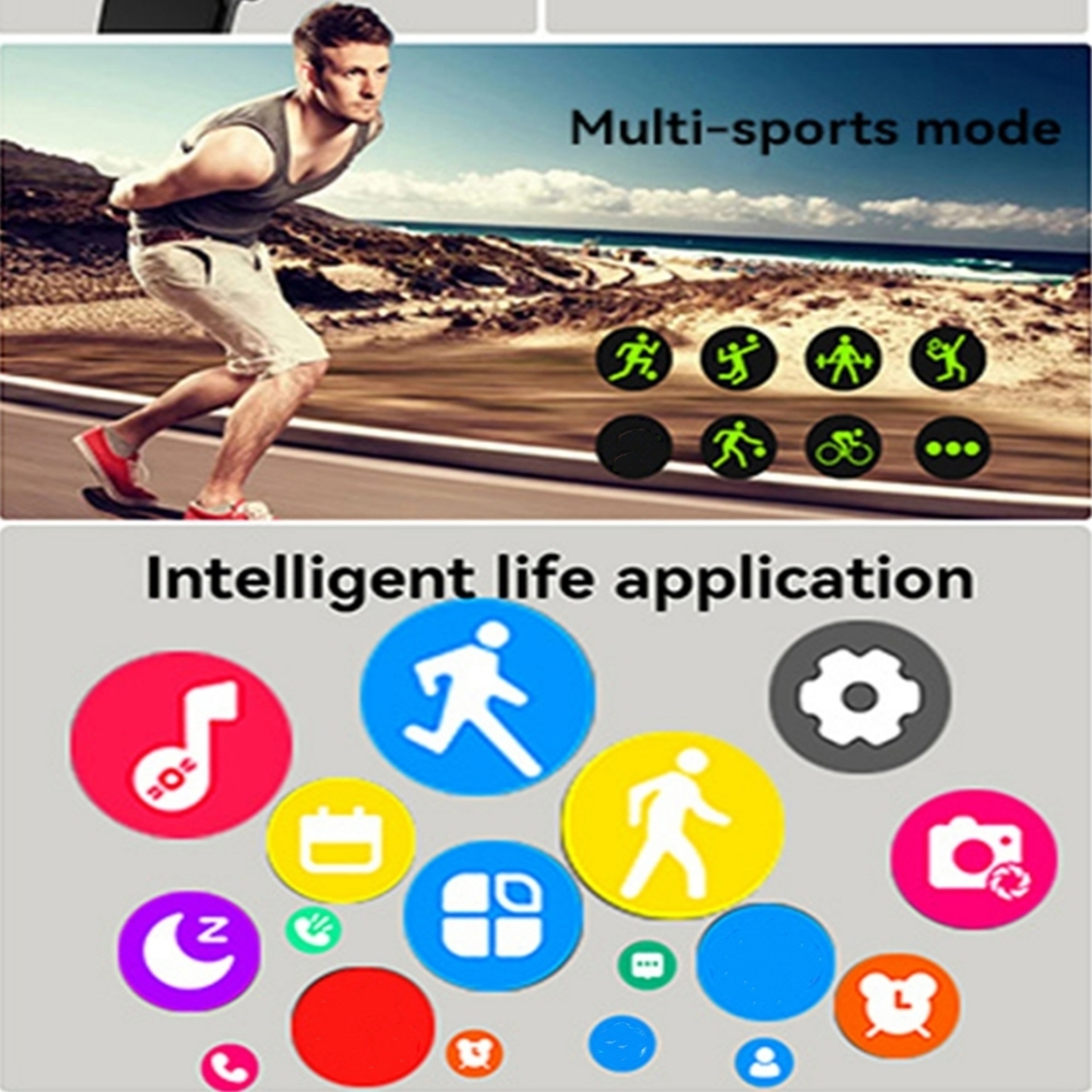 2.01-Inch HD Touchscreen Smartwatch with Bluetooth Calling and Fitness Tracking – view 6