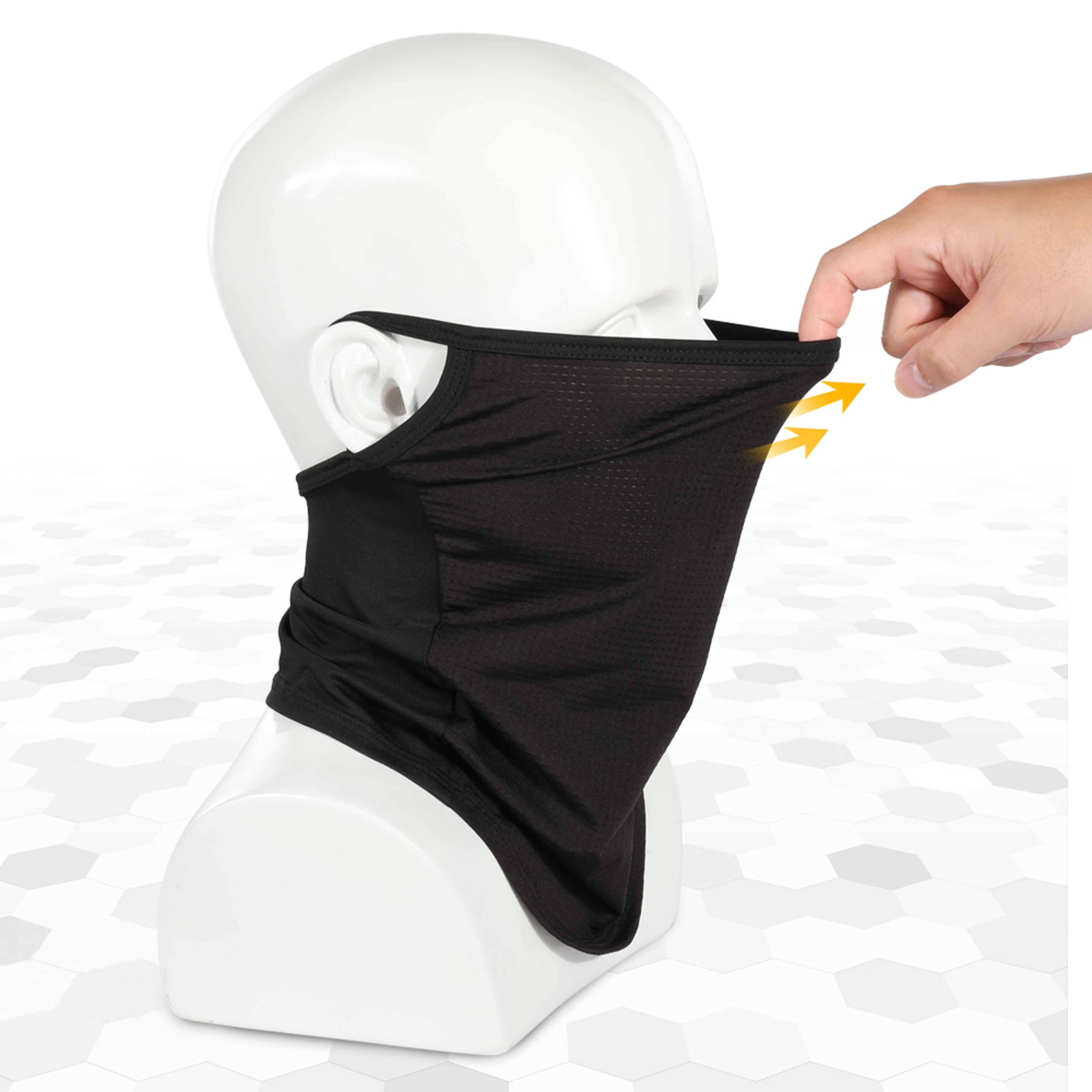 Breathable Cooling Neck Gaiter with Quick-Dry Mesh and Sun Protection – view 1