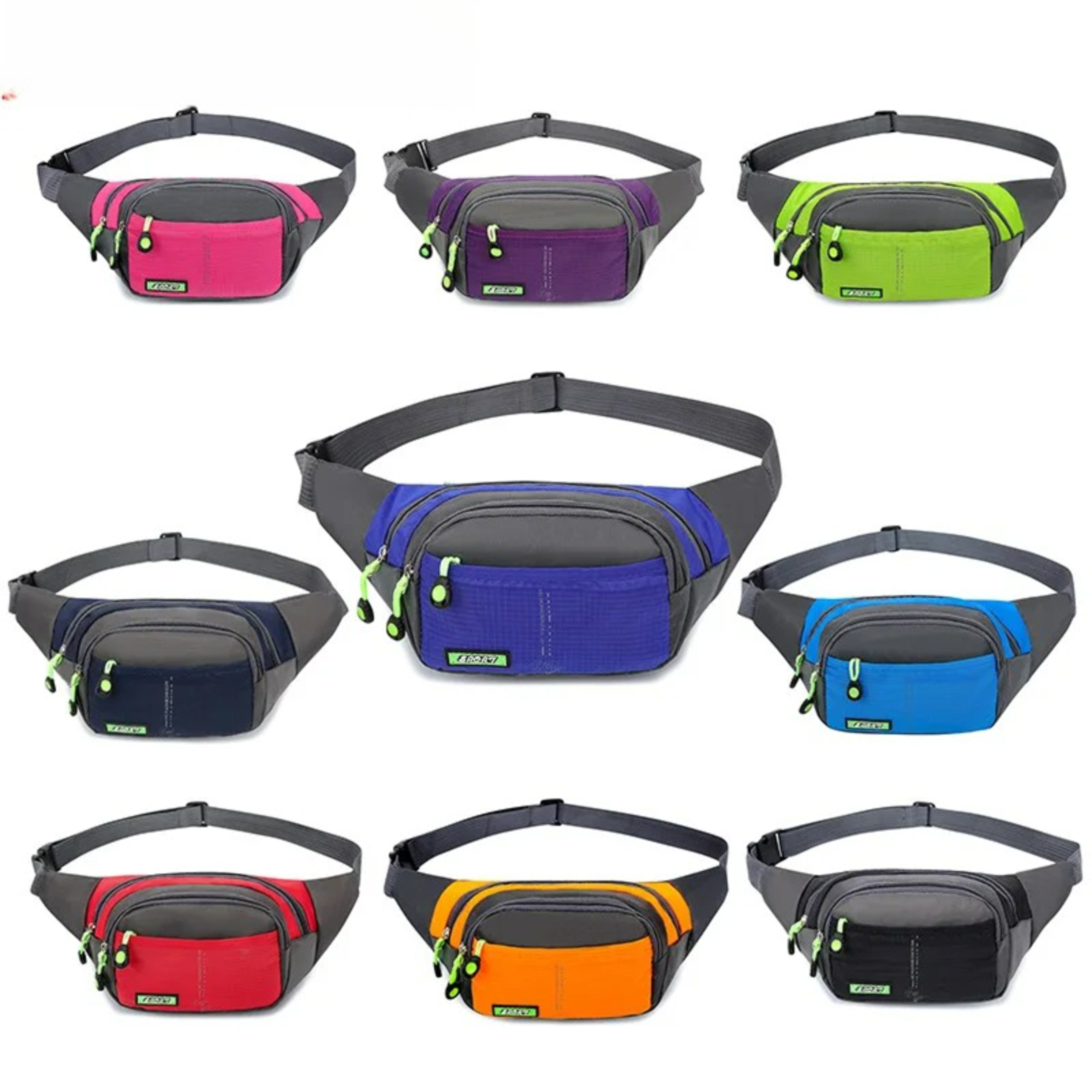 Waterproof Waist Pack with Adjustable Strap for Running Hiking and Travel – view 1