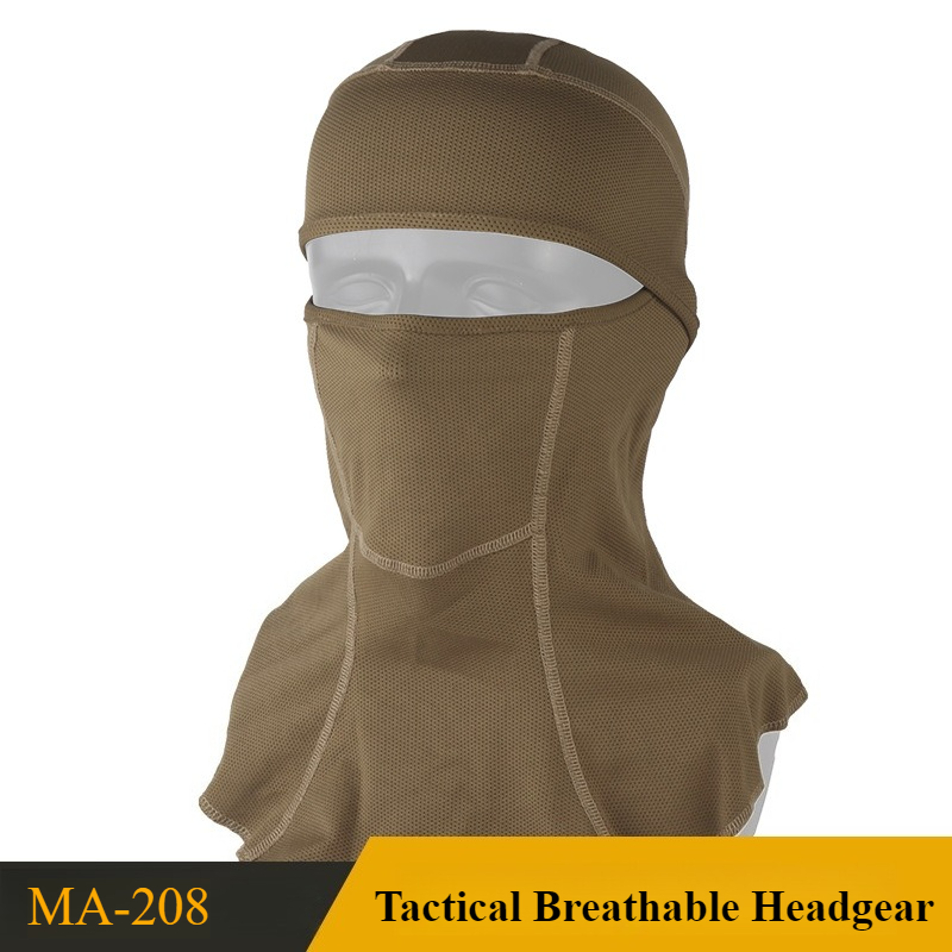 Breathable Full Face Balaclava Mask for Outdoor Sports and Helmet Liner – view 1