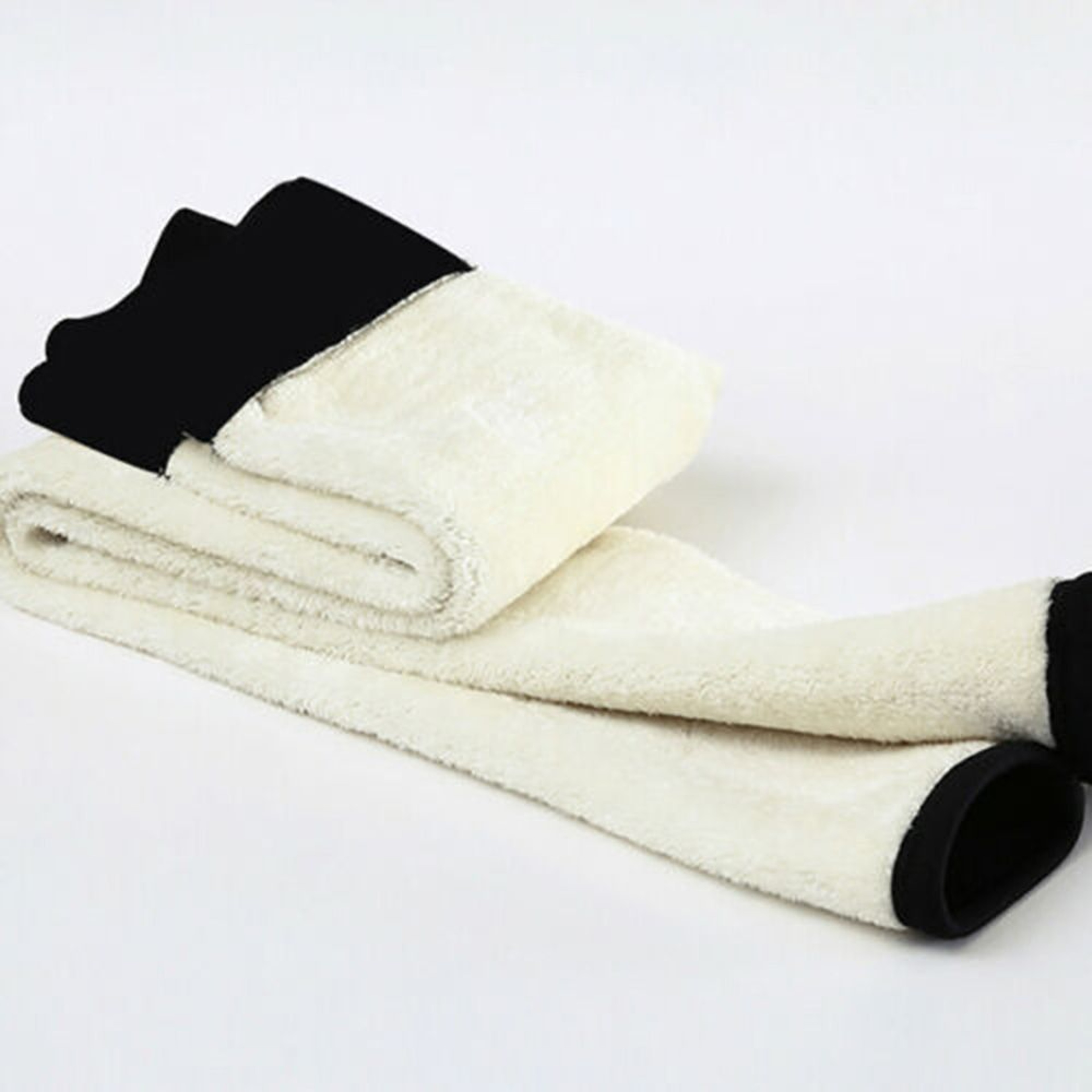 Womens Thermal Fleece Lined Leggings High Waisted Thick Winter Pants 3