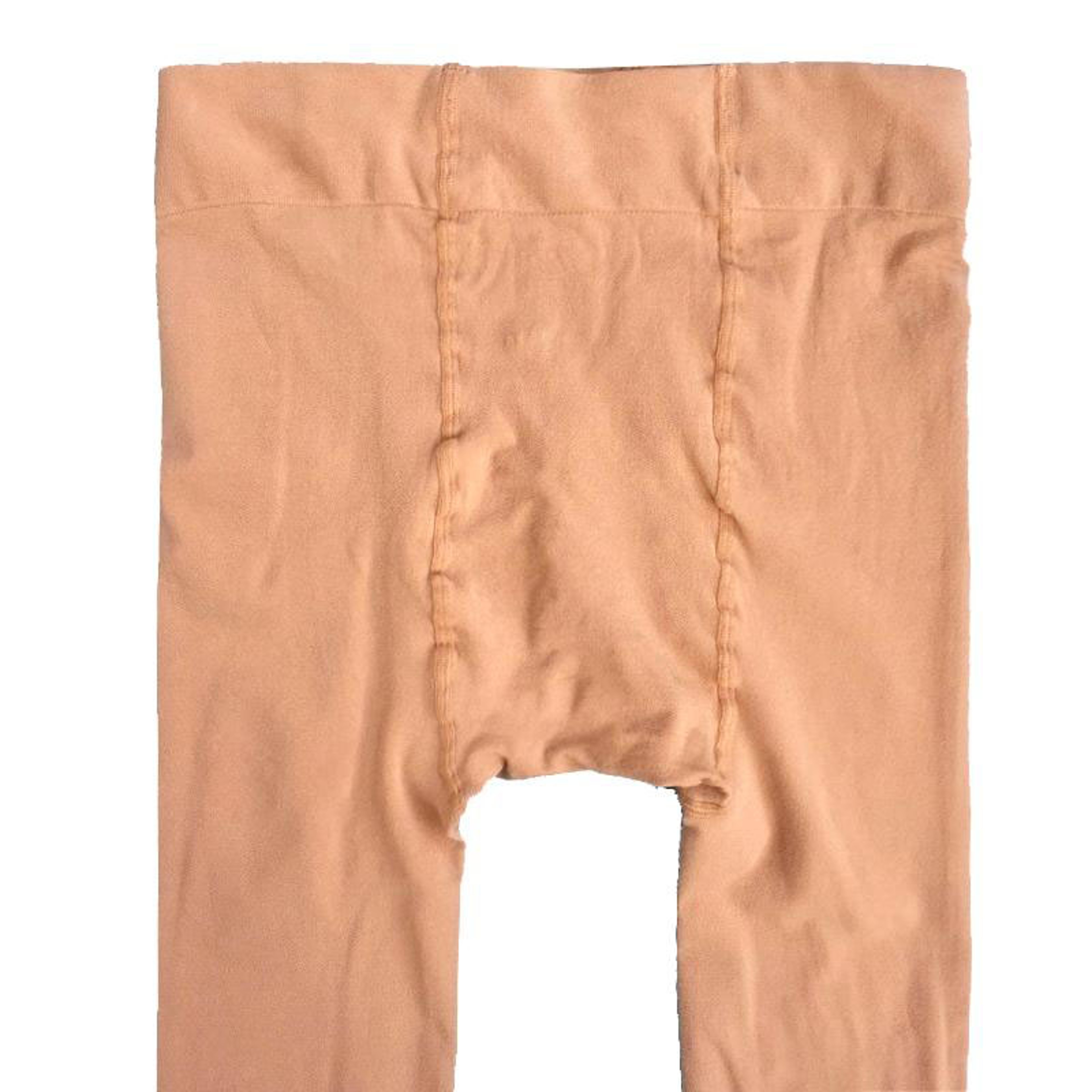 Women's High-Waisted Black Fleece Leggings with Seamless Stretch Design – view 7