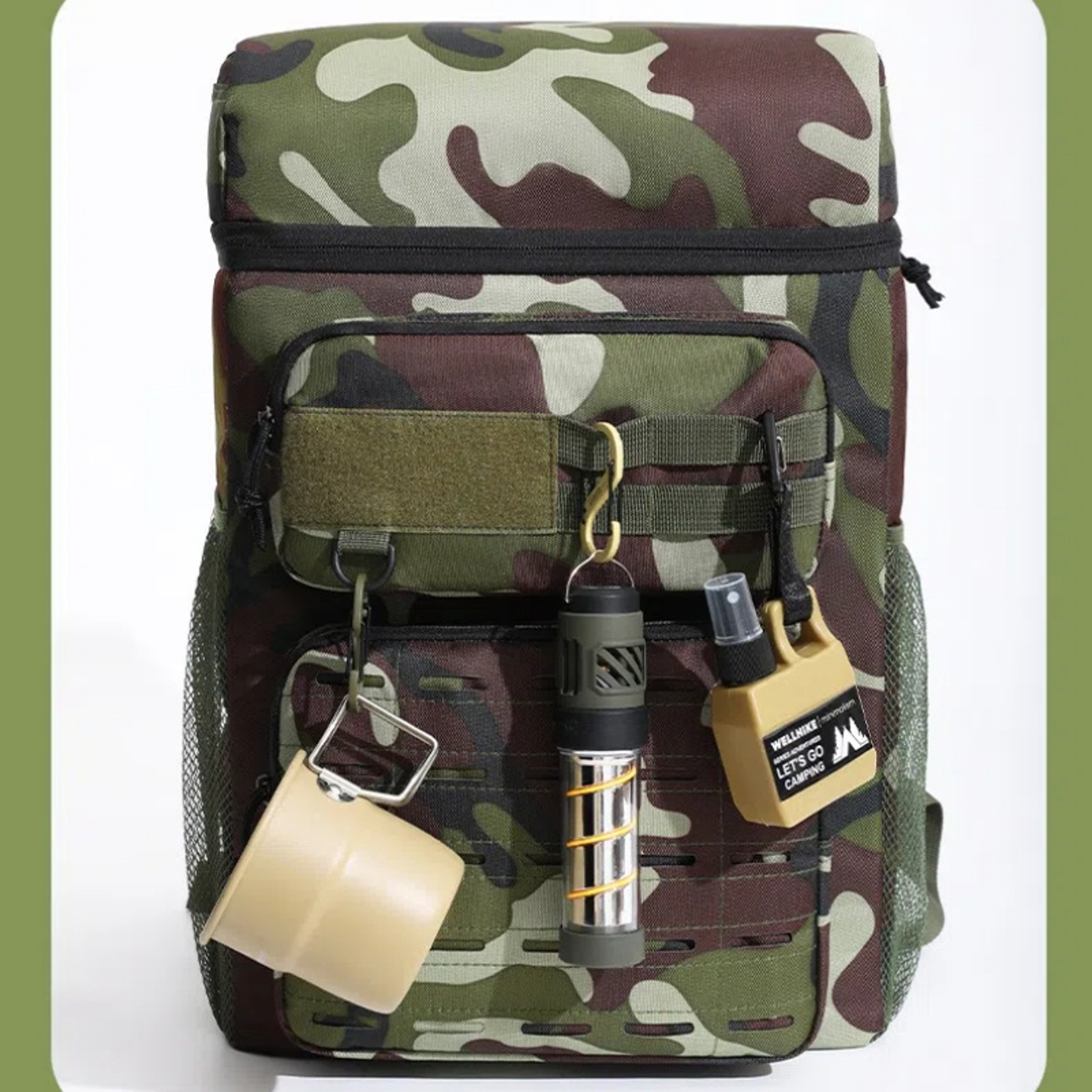 Insulated Cooler Backpack LeakProof Thermal Picnic Bag For Camping And Beach 2