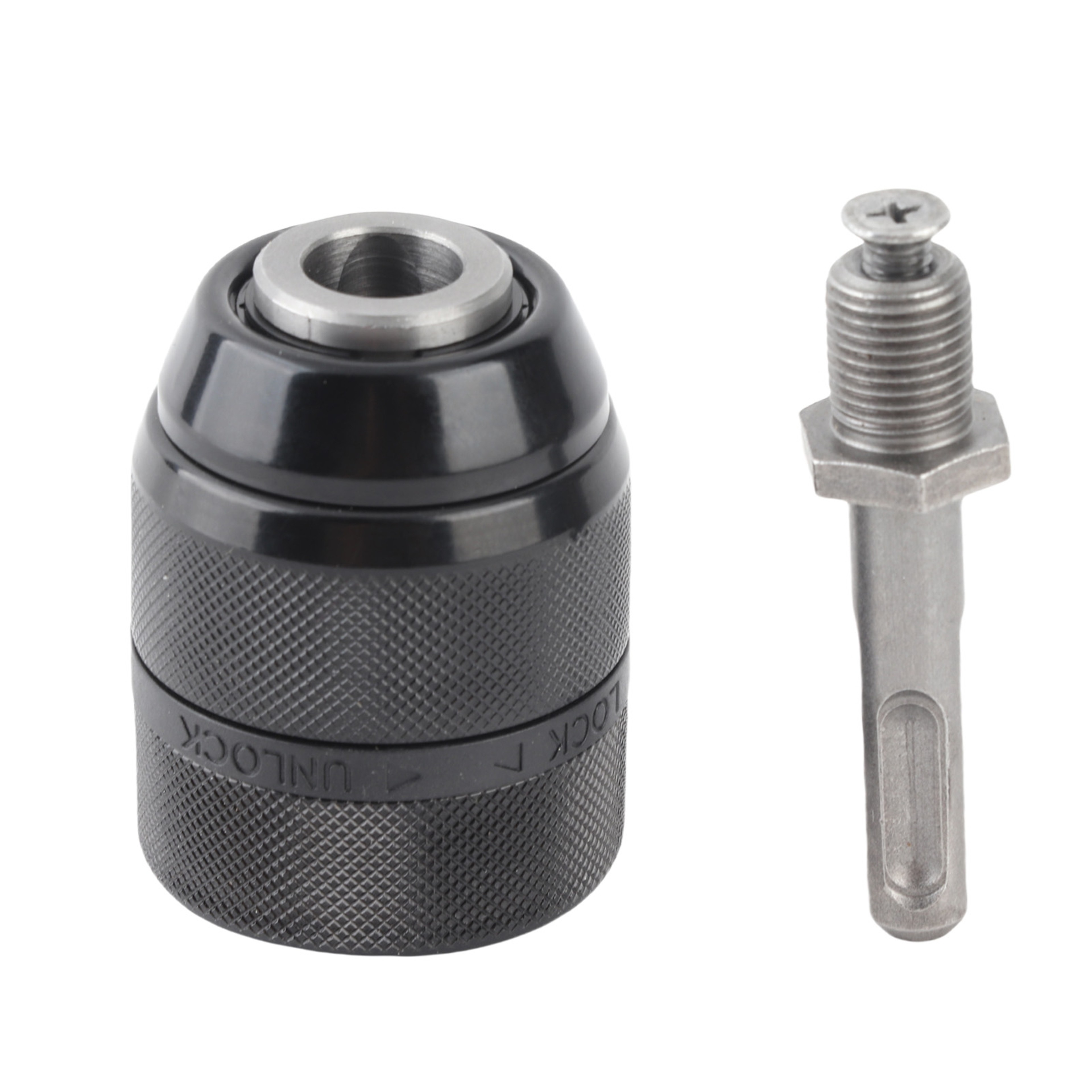 Keyless SDS Drill Chuck Adapter 2–13mm Capacity Chrome Vanadium Steel – view 2