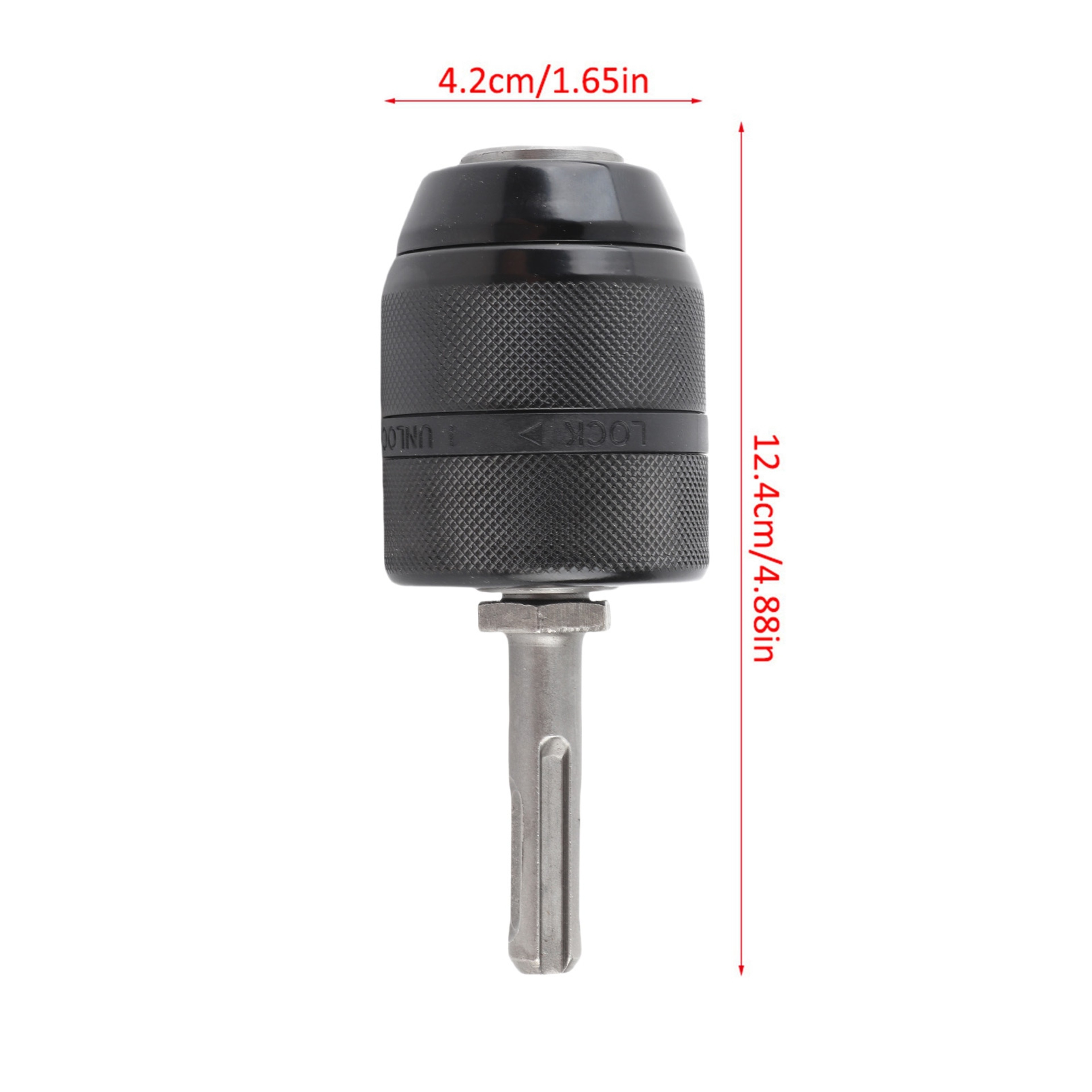 Keyless SDS Drill Chuck Adapter 2–13mm Capacity Chrome Vanadium Steel – view 6