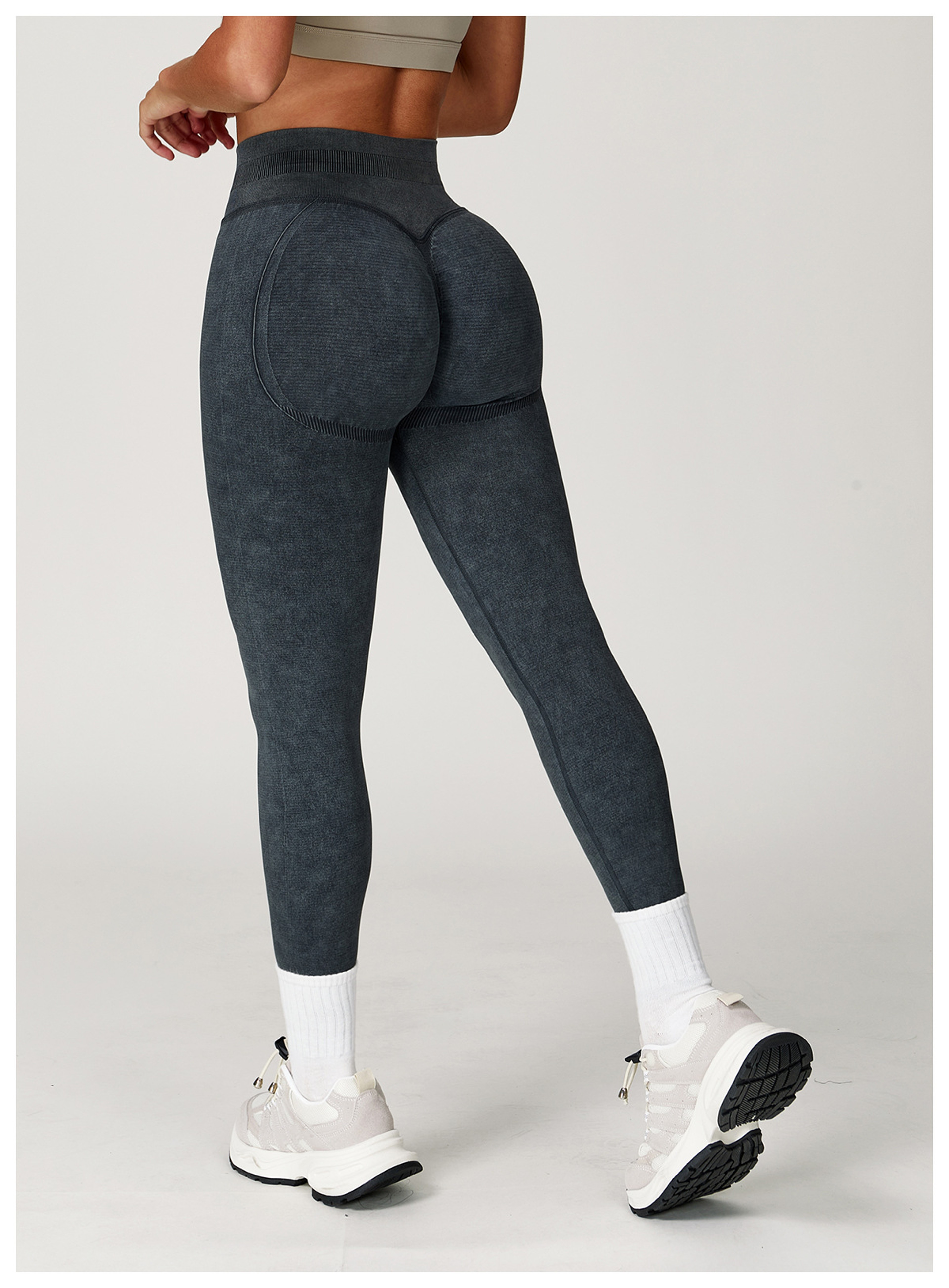 Women's Seamless Booty Lifting Leggings for Yoga Gym and Running – view 7