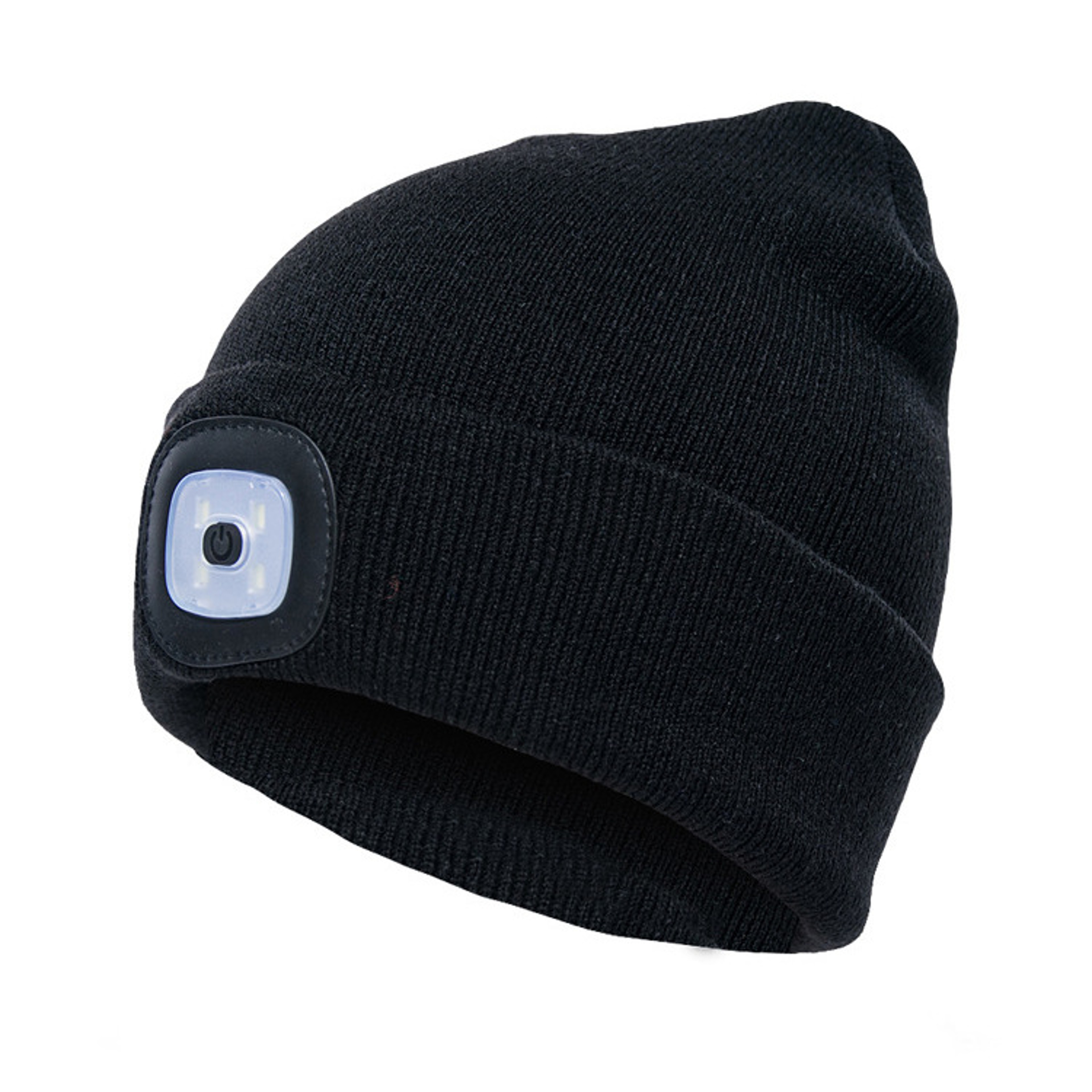 Rechargeable LED Light Beanie Hat Warm Cotton Knit Winter Cap for Men and Women – view 10