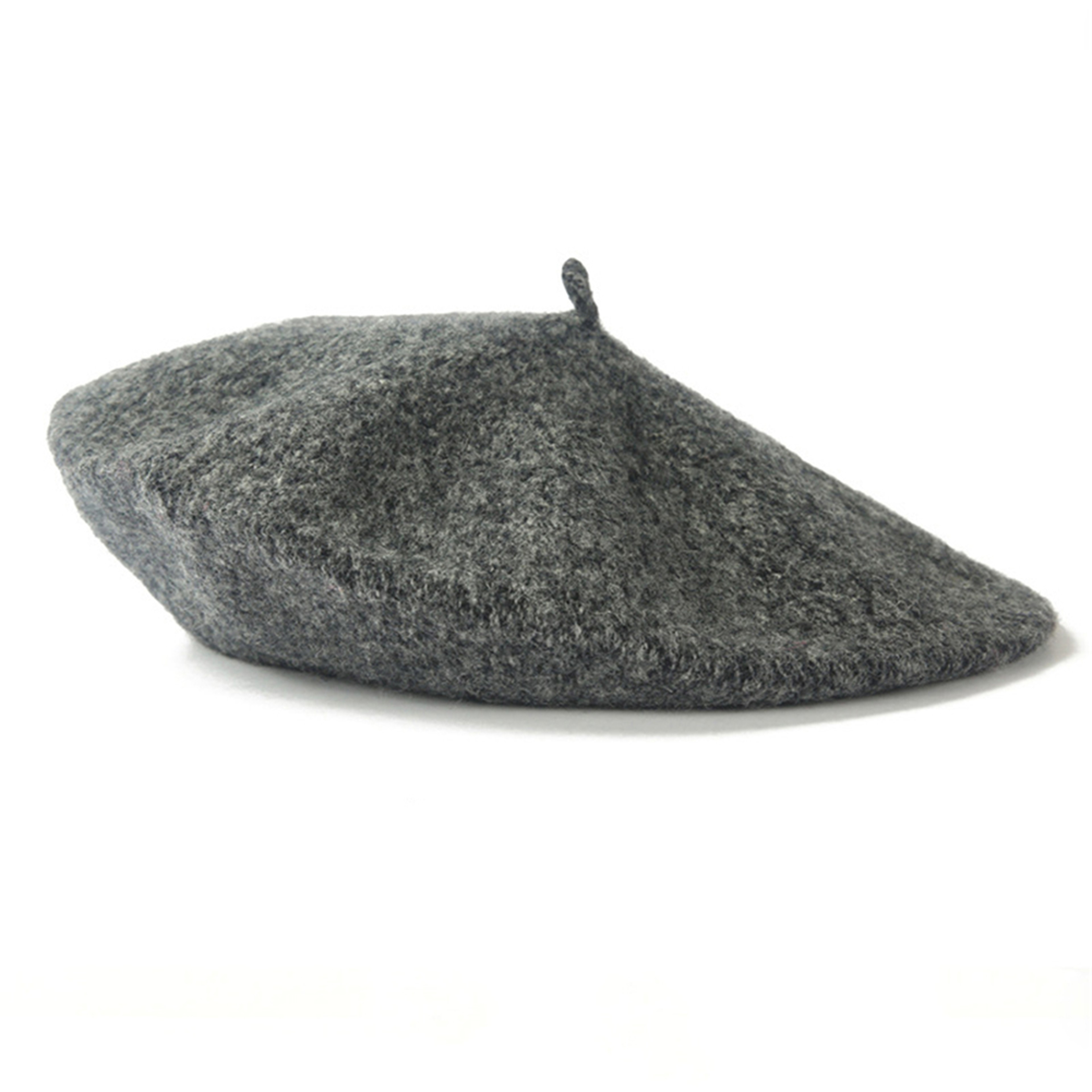 Classic French Beret Hat For Women  Soft Vintage Solid Color Artist Cap 4