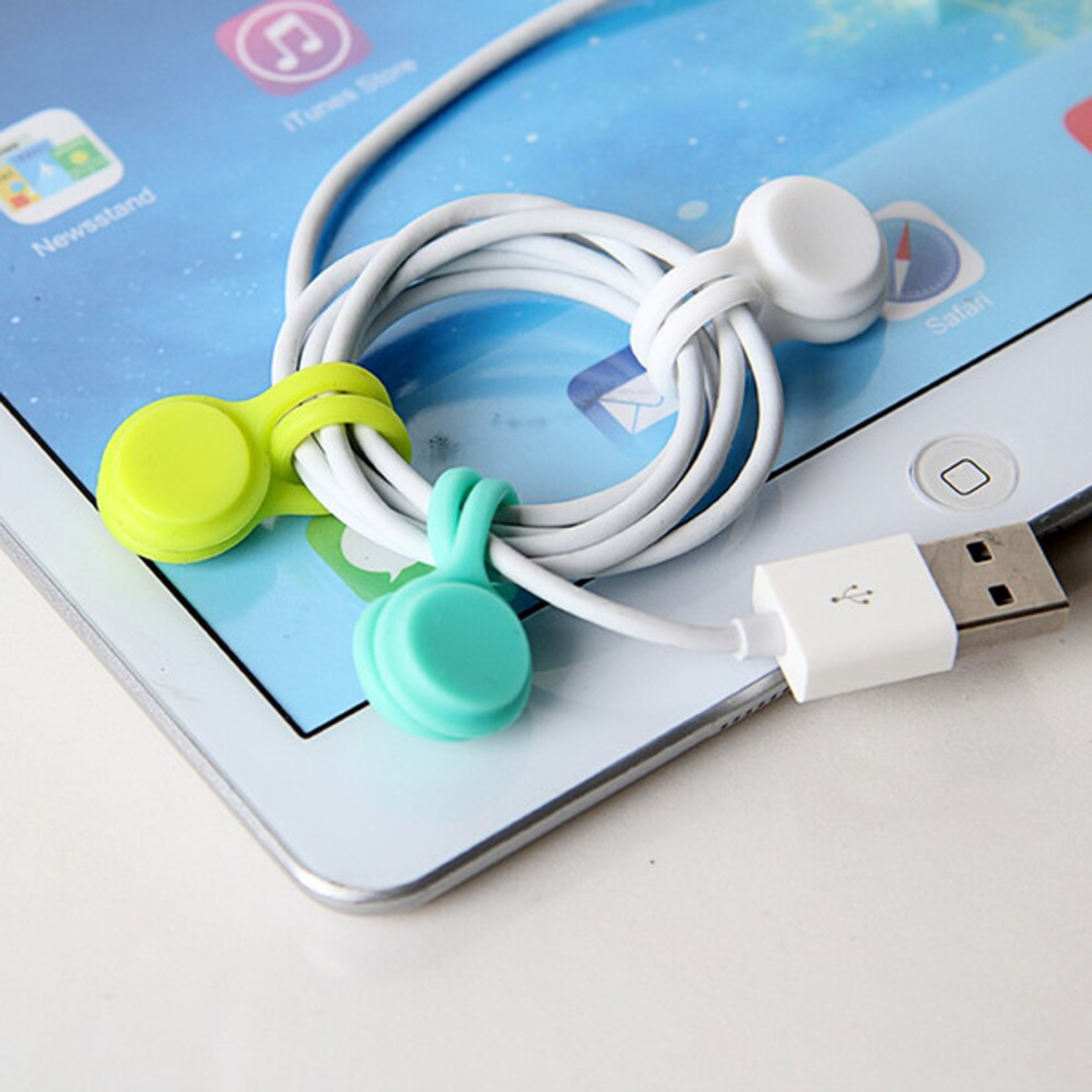 Strong Silicone Magnetic Cable Ties