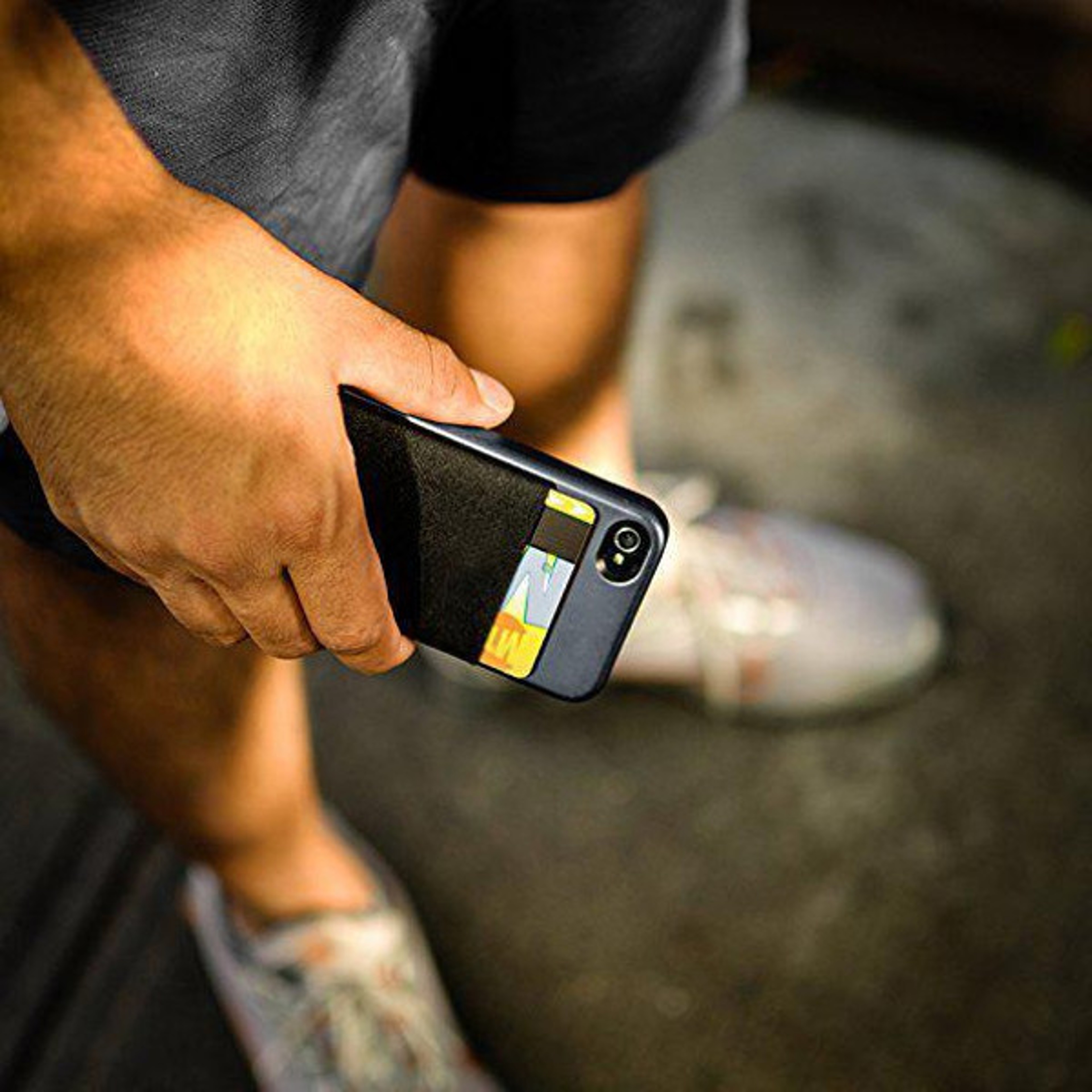 Adhesive Phone Pocket 1