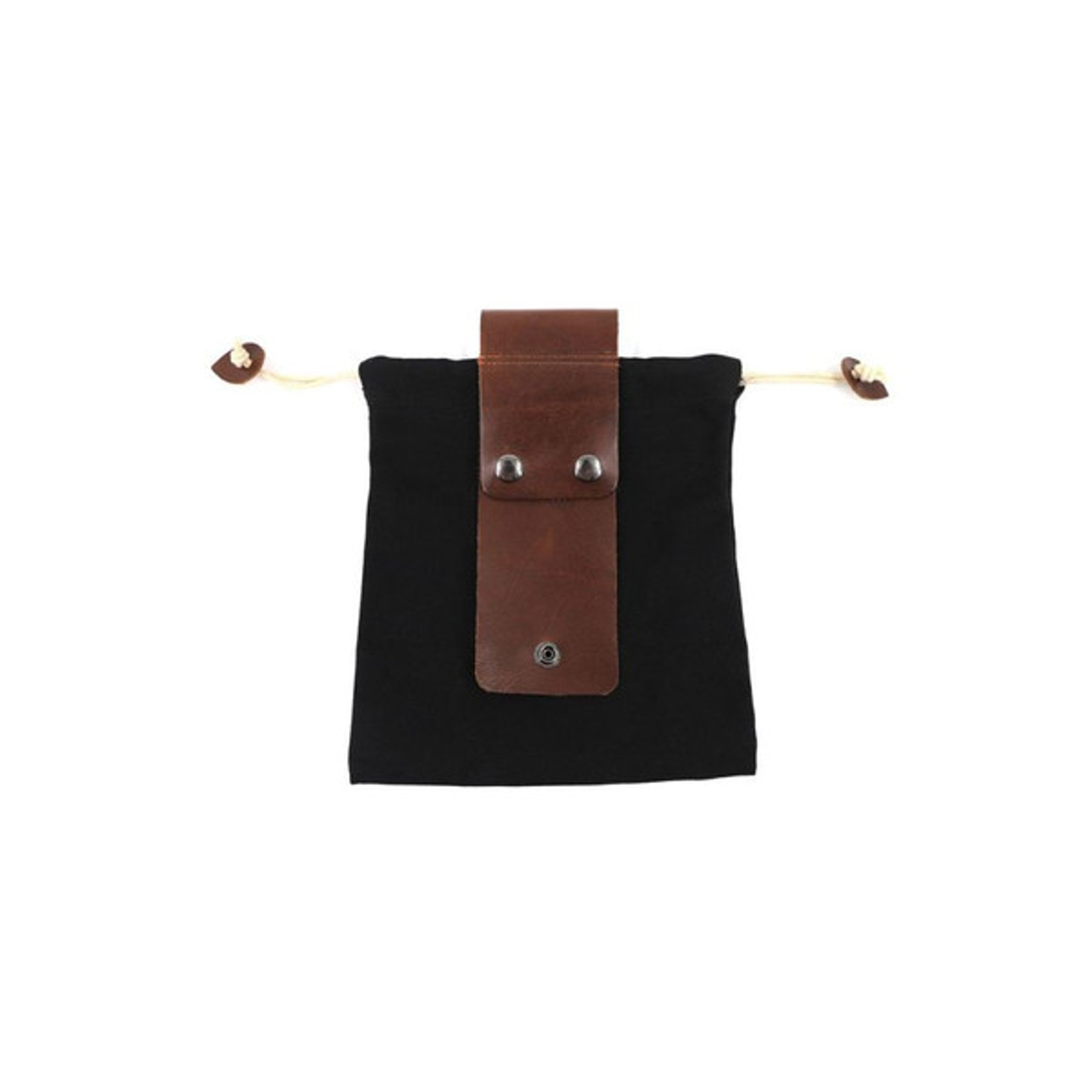 Leather Waxed Canvas Pouch – view 3