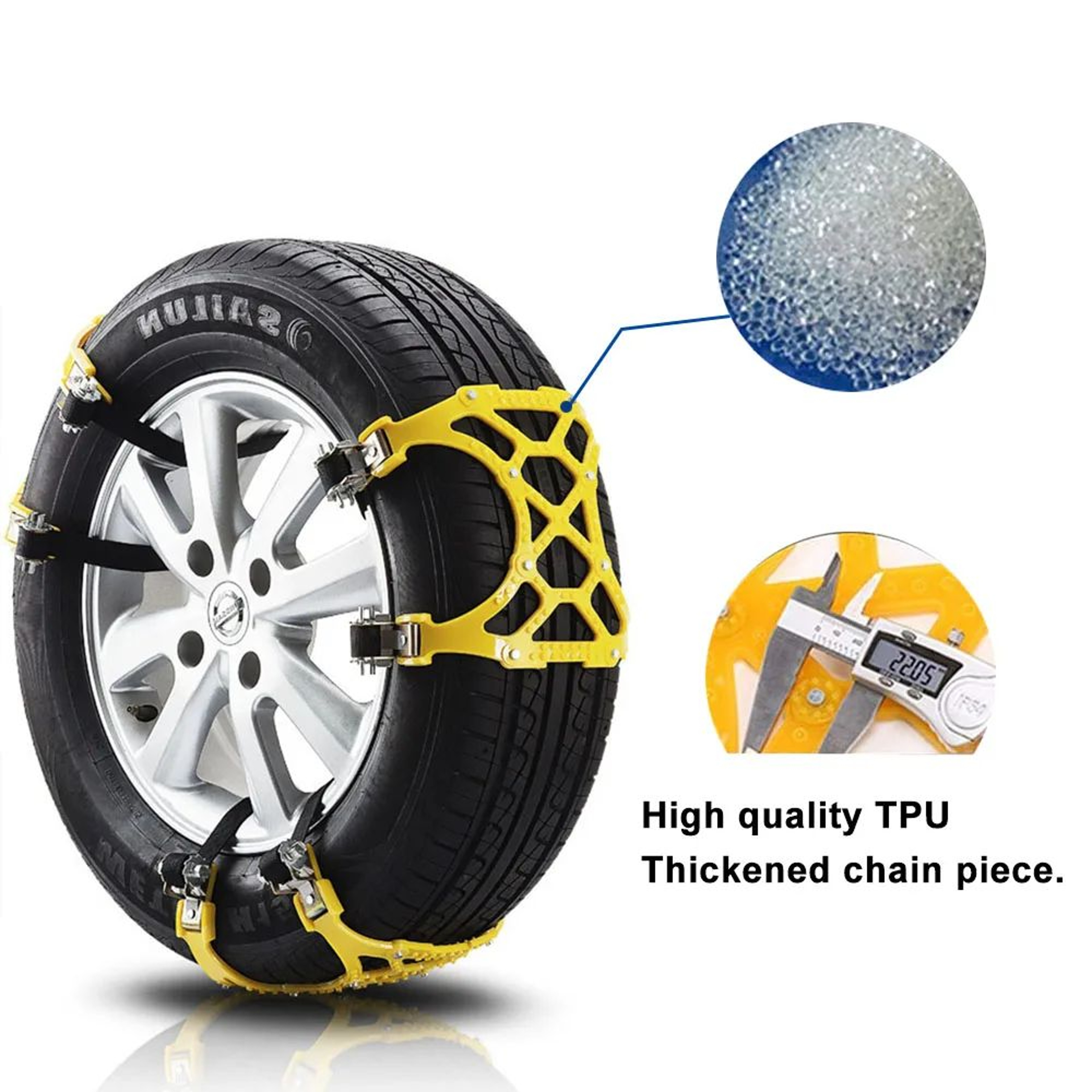 AntiSkid Car Wheel Chain 4