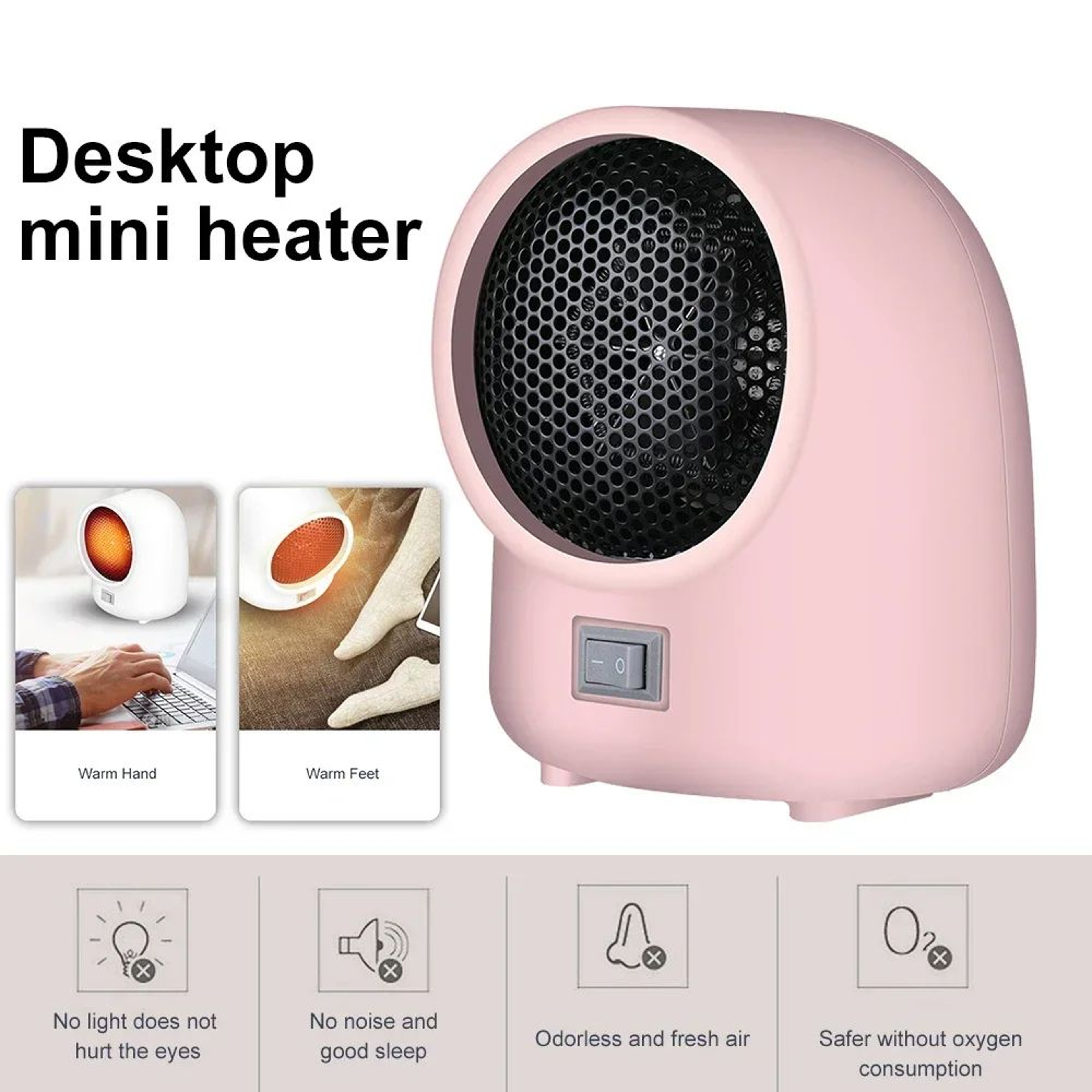 Mini Fan Electric Heater 3