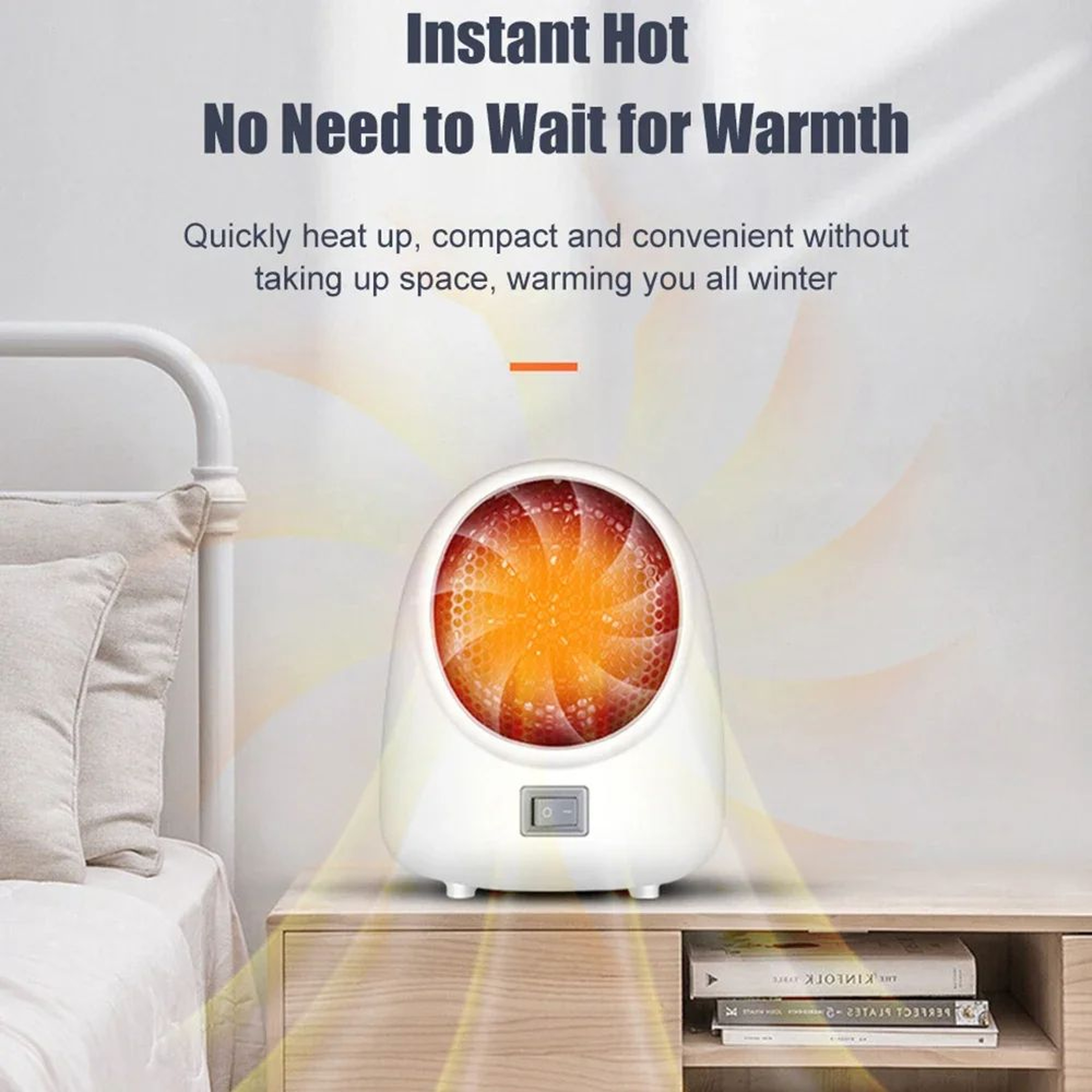 Mini Fan Electric Heater 1