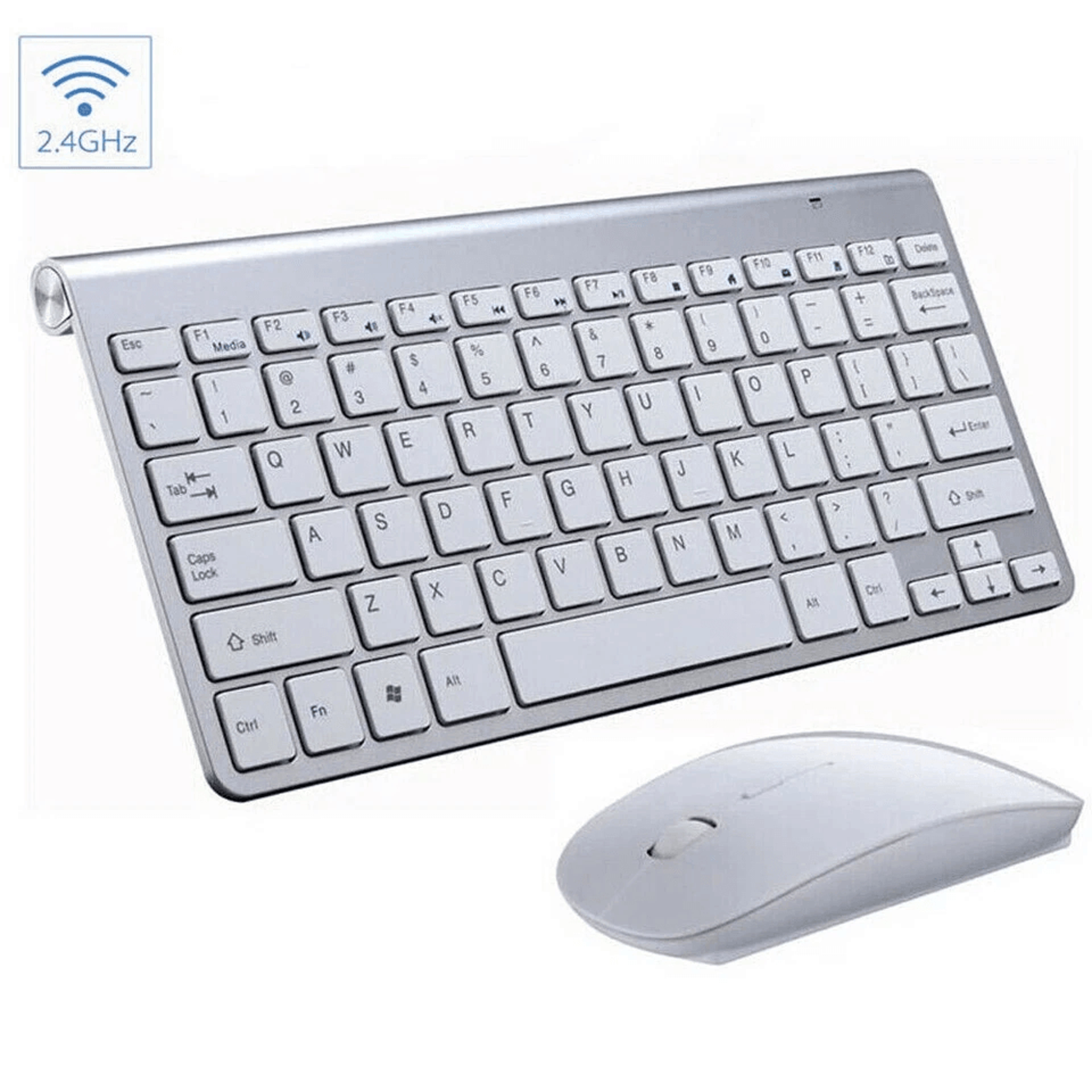 Mini Wireless Keyboard And Mouse Set Waterproof For Mac Apple  PC 3