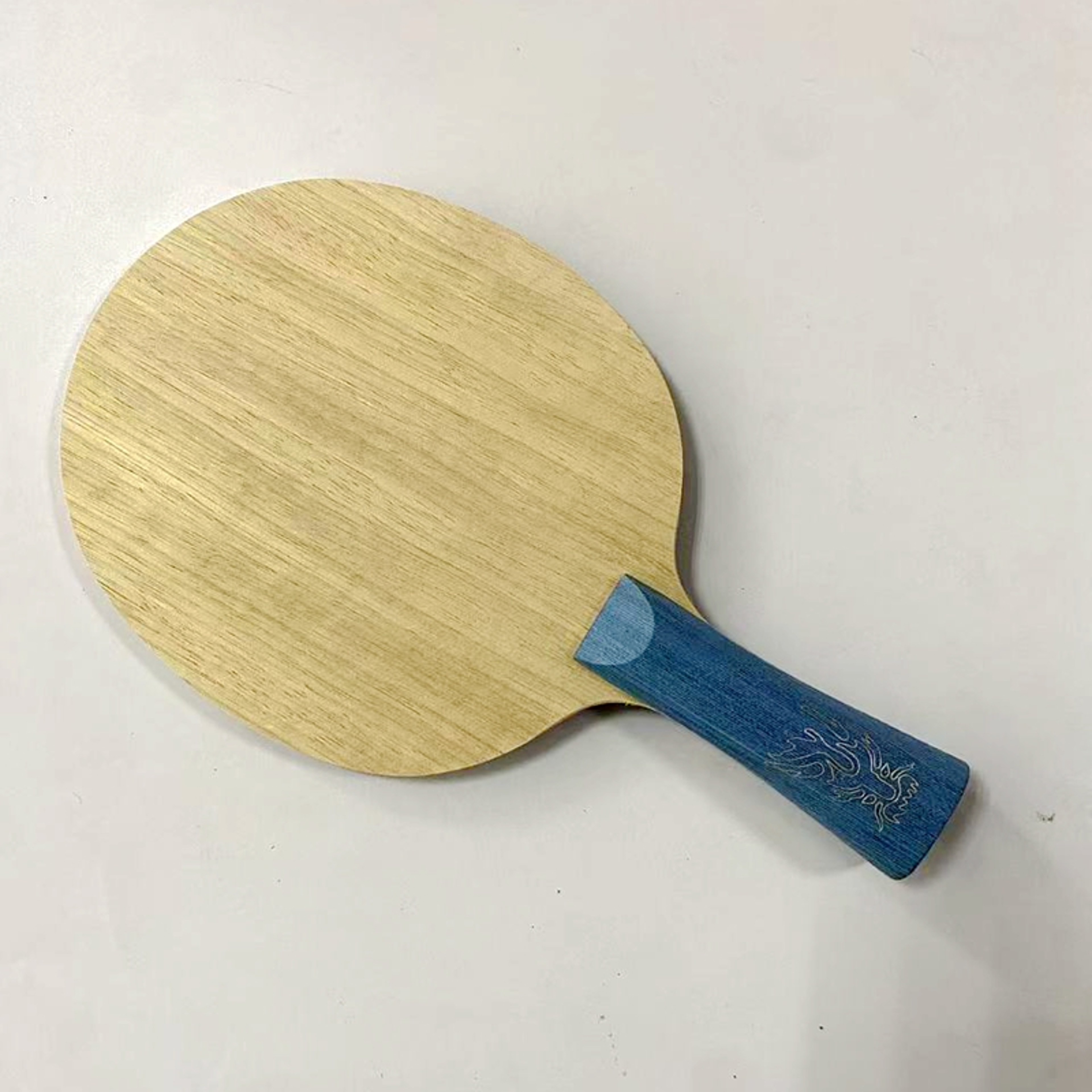 DIY W968 Hurricane Long V Table Tennis Bat, Offense Ping Pong Paddle with Yellow, Black ZL Carbon Blade for Pro Sports – view 2