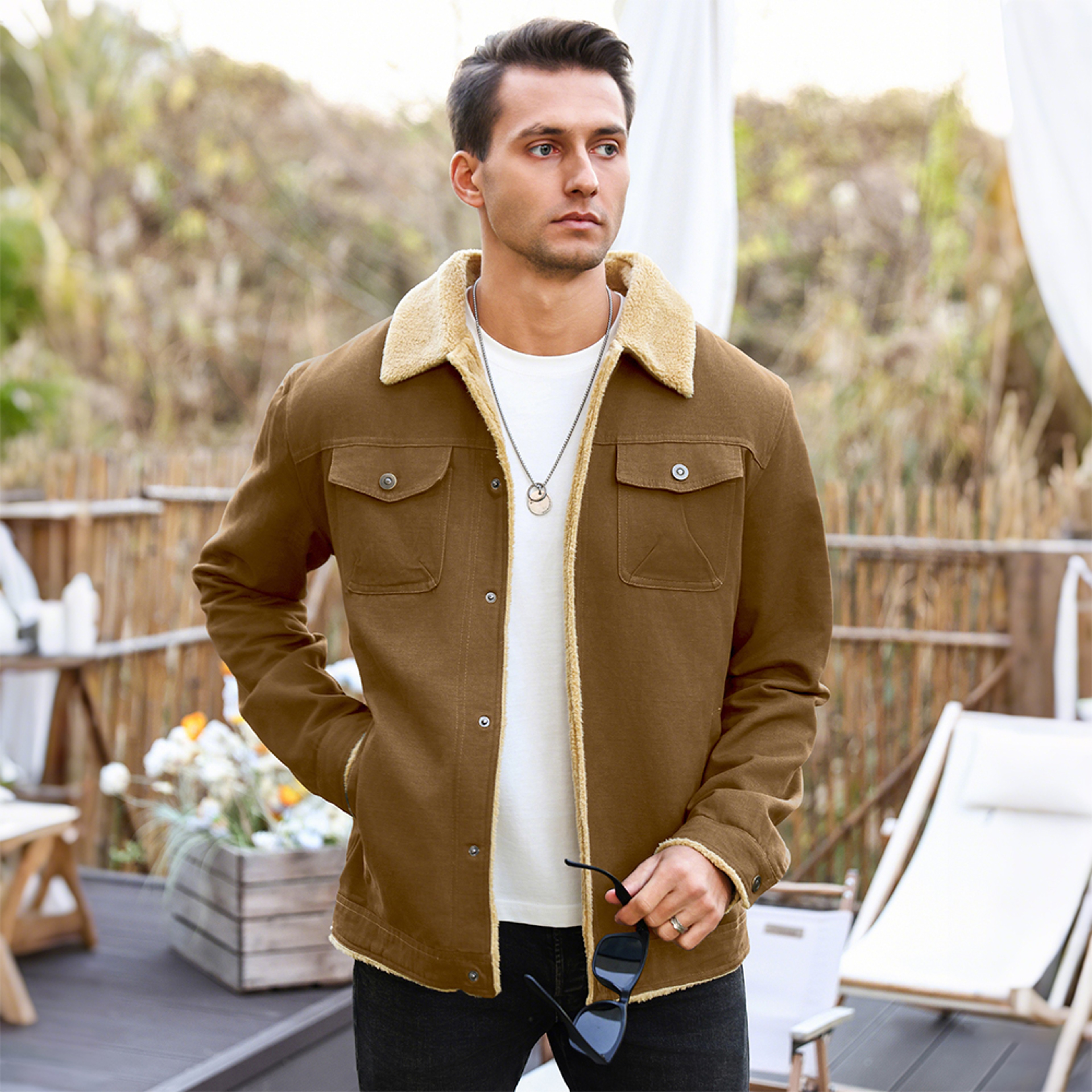 Mens Winter Jacket Waterproof Fleece Lined Warm Comfortable Casual Outerwear High Quality MultiColo 1