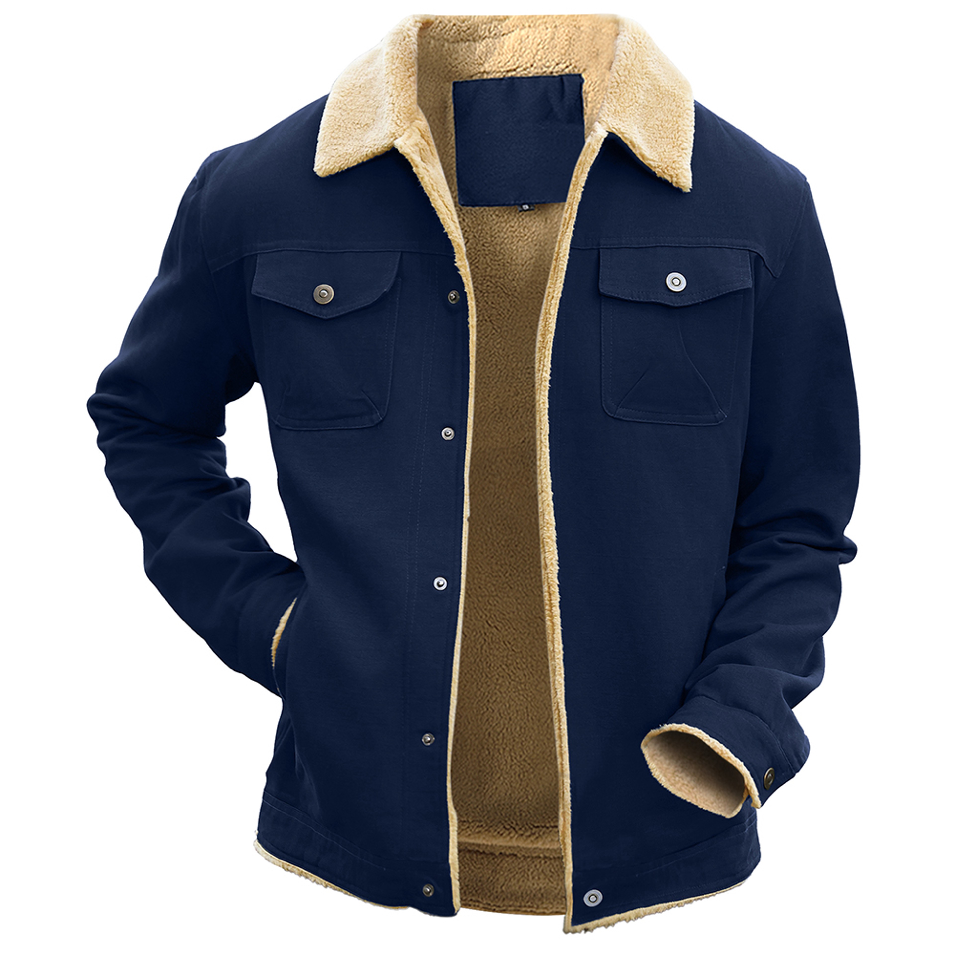 Mens Winter Jacket Waterproof Fleece Lined Warm Comfortable Casual Outerwear High Quality MultiColo 5