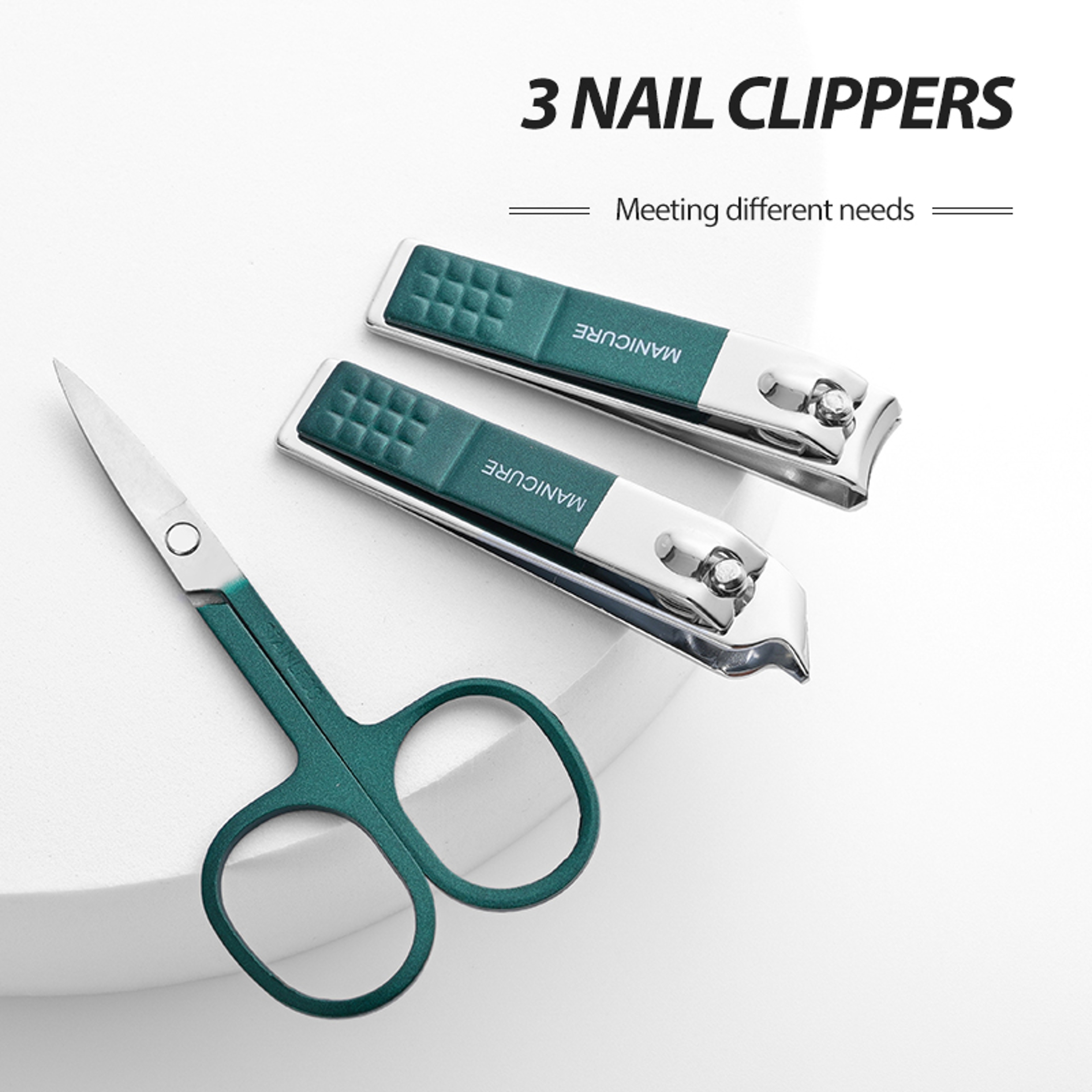High End Nail Scissors Set Mens And Womens Nail Clippers 6 Piece Portable Household Manicure Beauty 3
