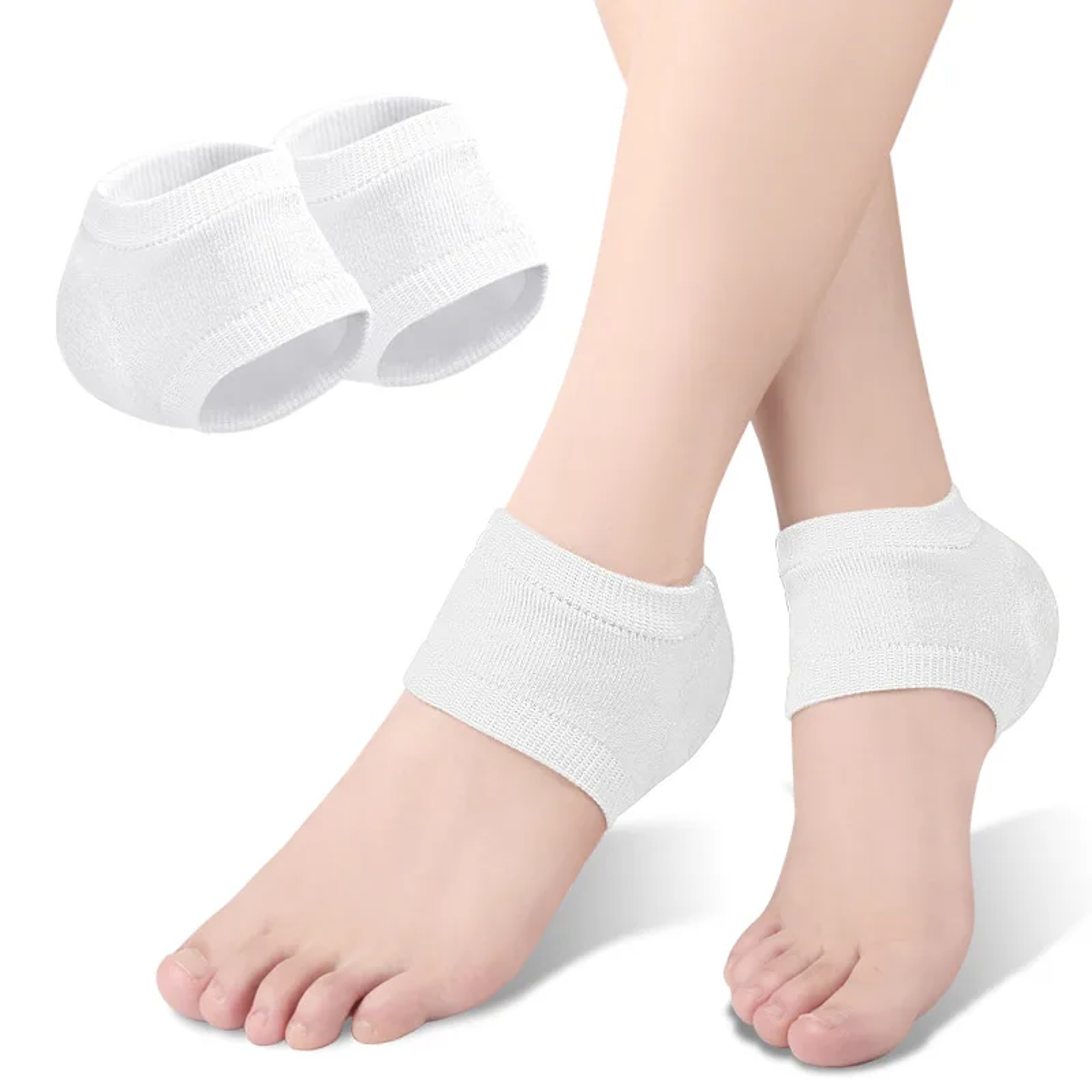 Socks Feet Pads For Heels Heel Gel Protective Insoles Shockabsorbing Cushion For Foot Care 6