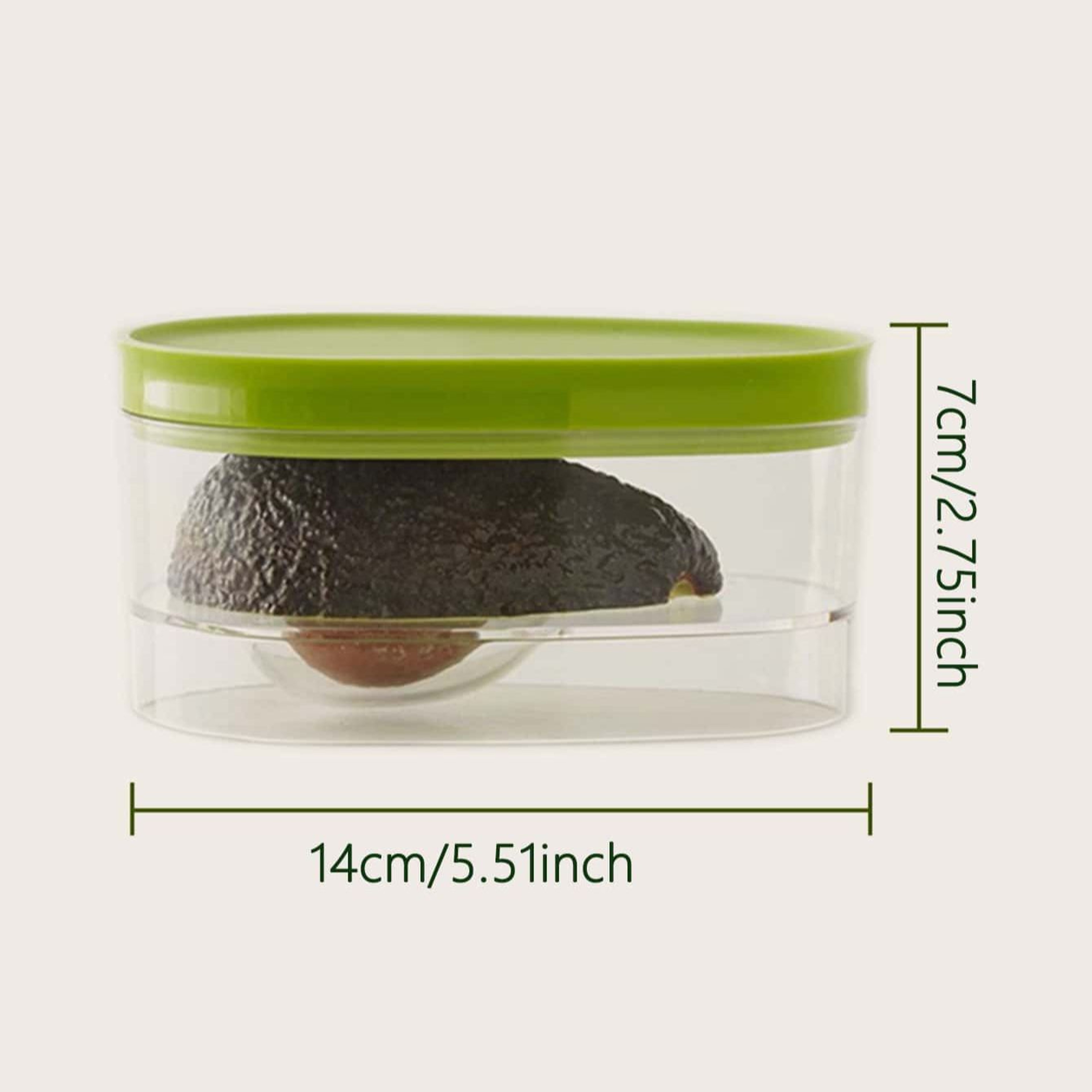 FreshKeep Avocado Saver Storage Container for Half Cut Avocados – view 3