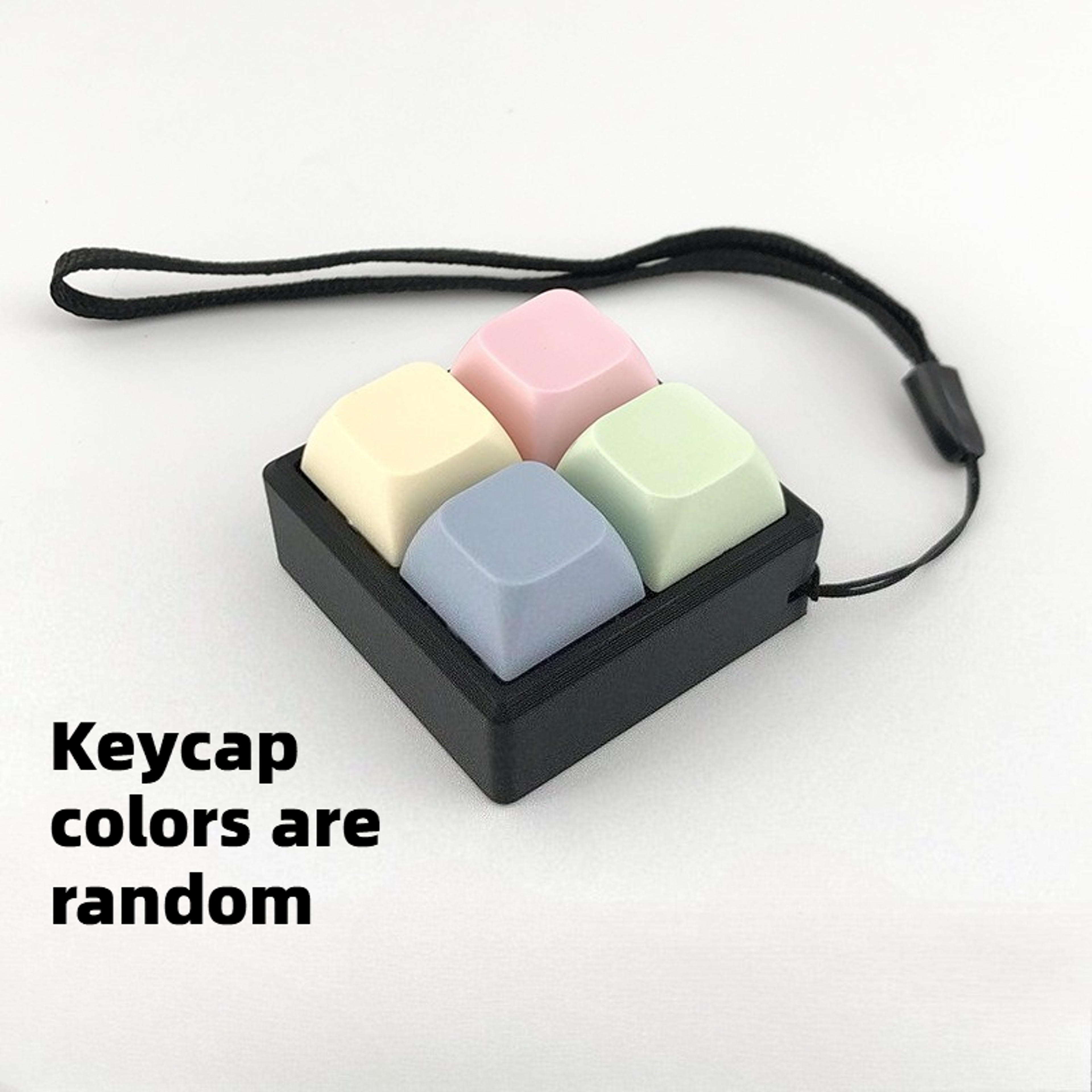 ClickEase Mechanical Keycap Fidget Keychain Stress Relief Clicker 5