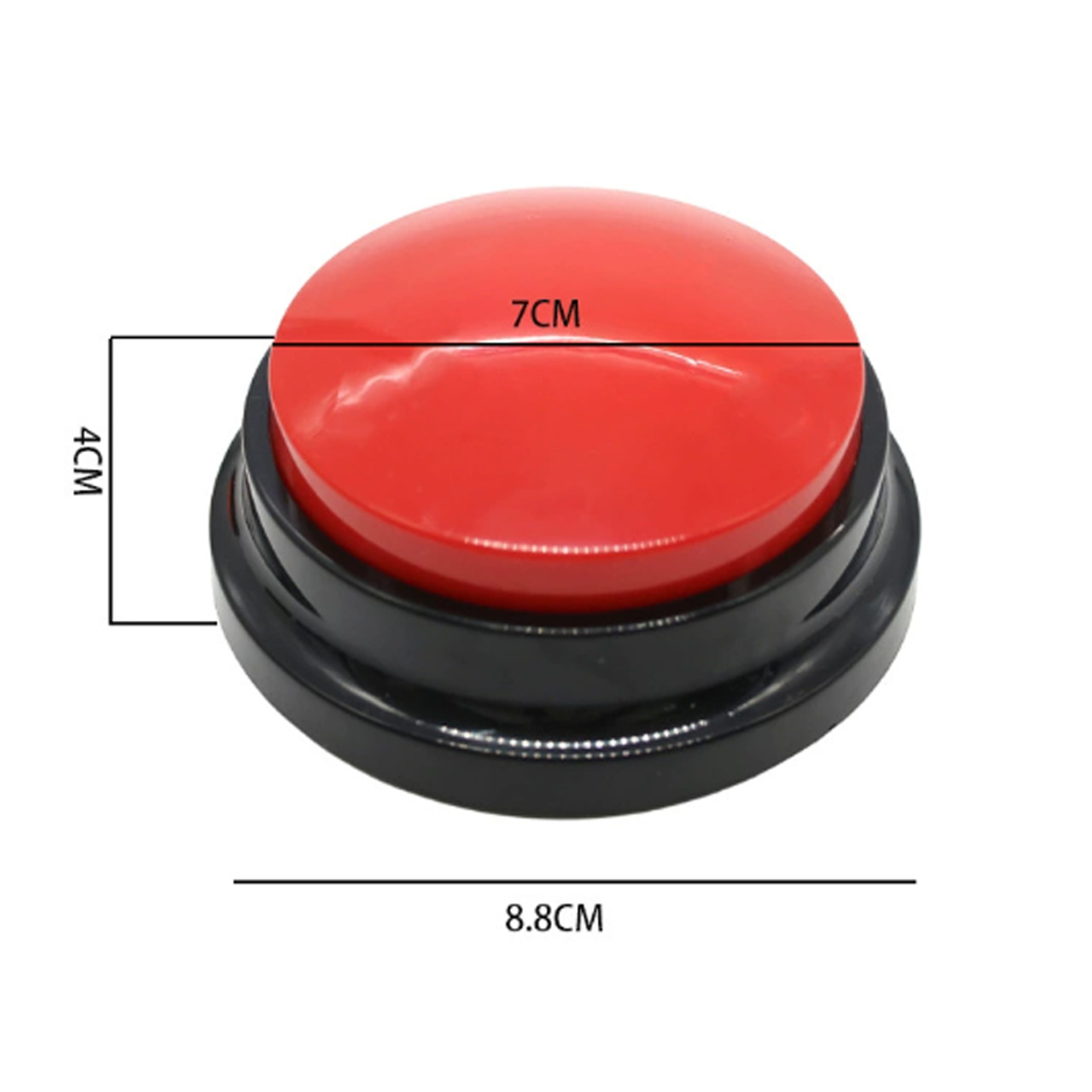 Recordable Dog Talking Buttons Interactive Pet Communication Toy Portable Recordable Dog Toy  Dog T 5
