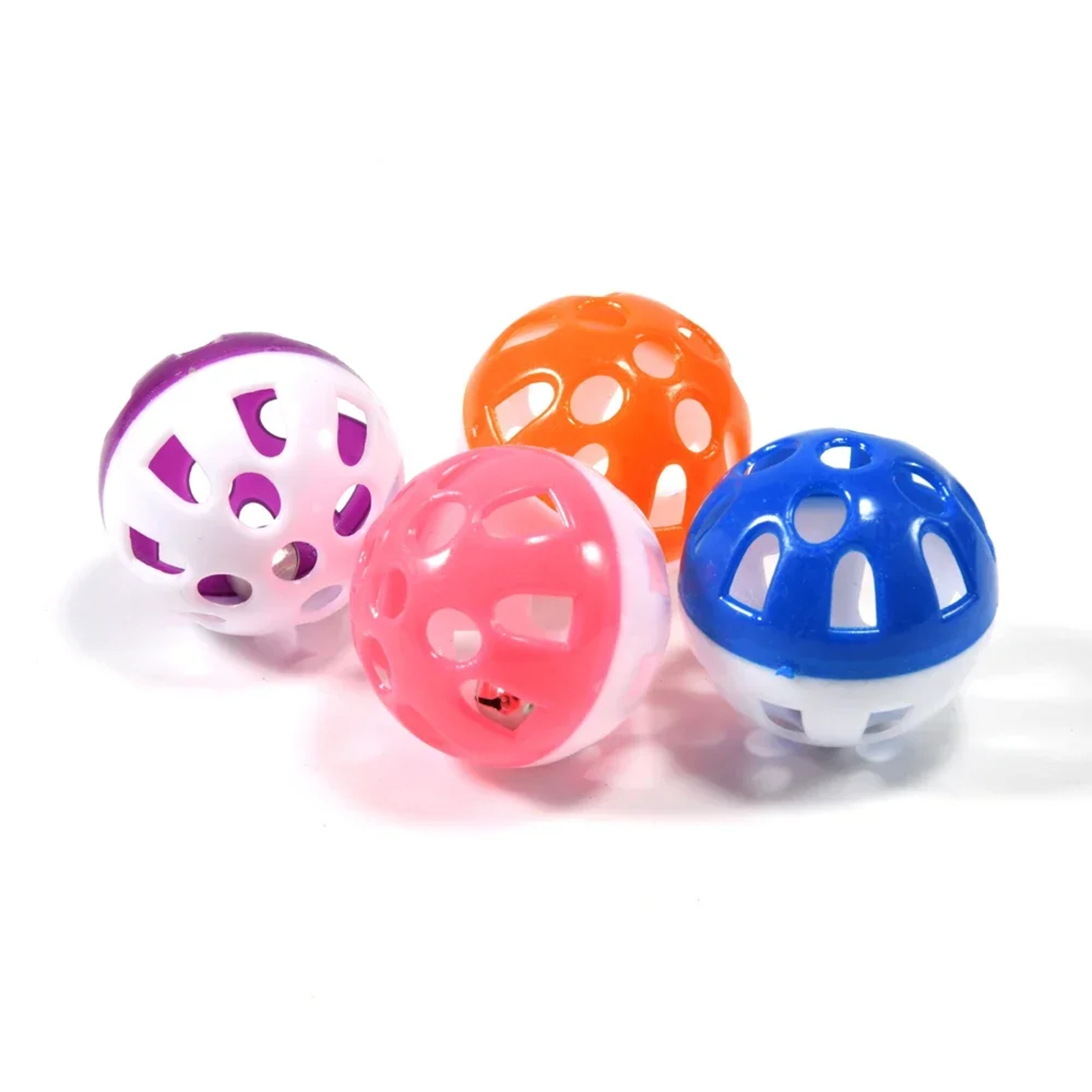 Colorful Rolling Bell Ball Bird Toys For Parakeets  Parrots 3