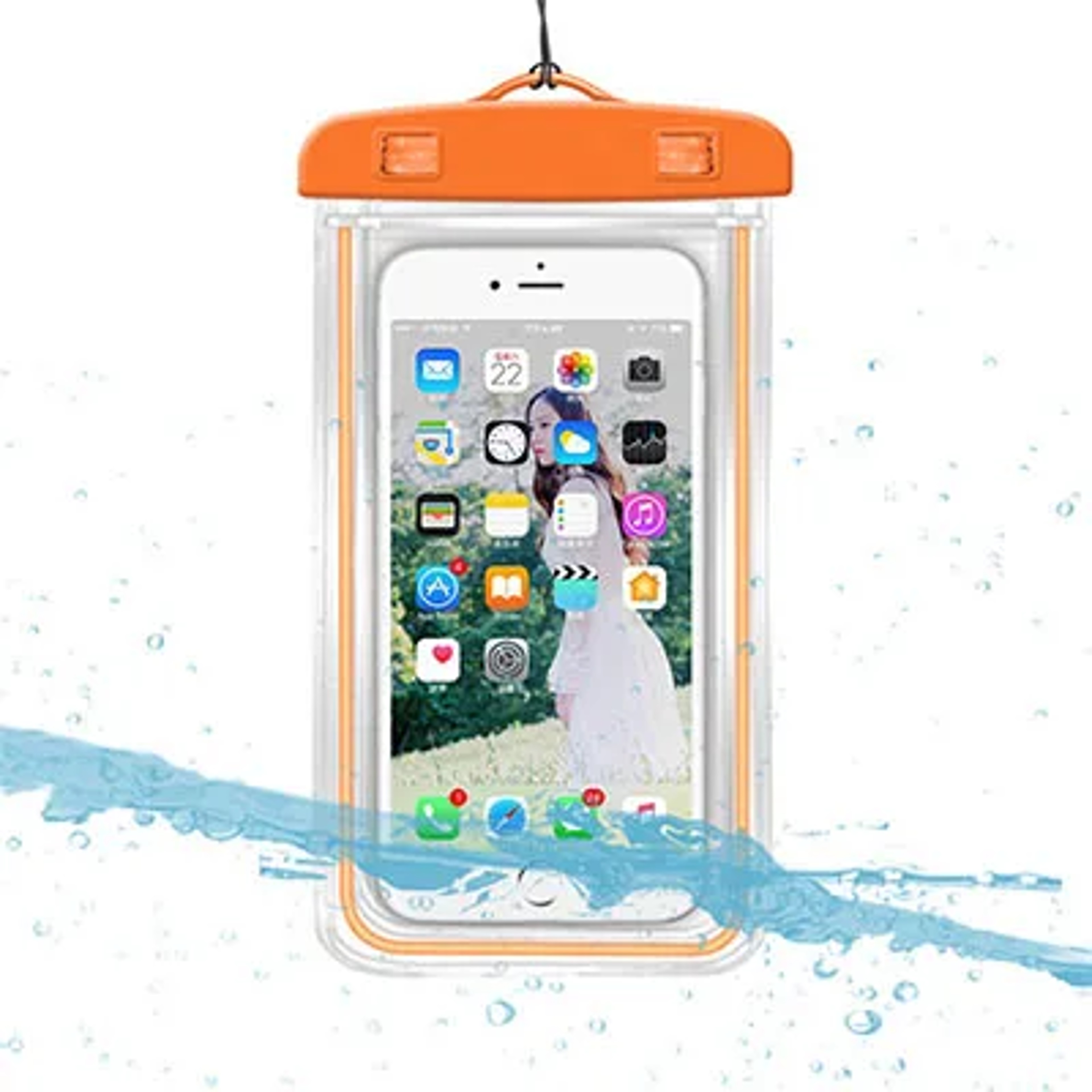 Waterproof Phone Pouch  Underwater Dry Bag Case Water Sports Protection For Phones 7