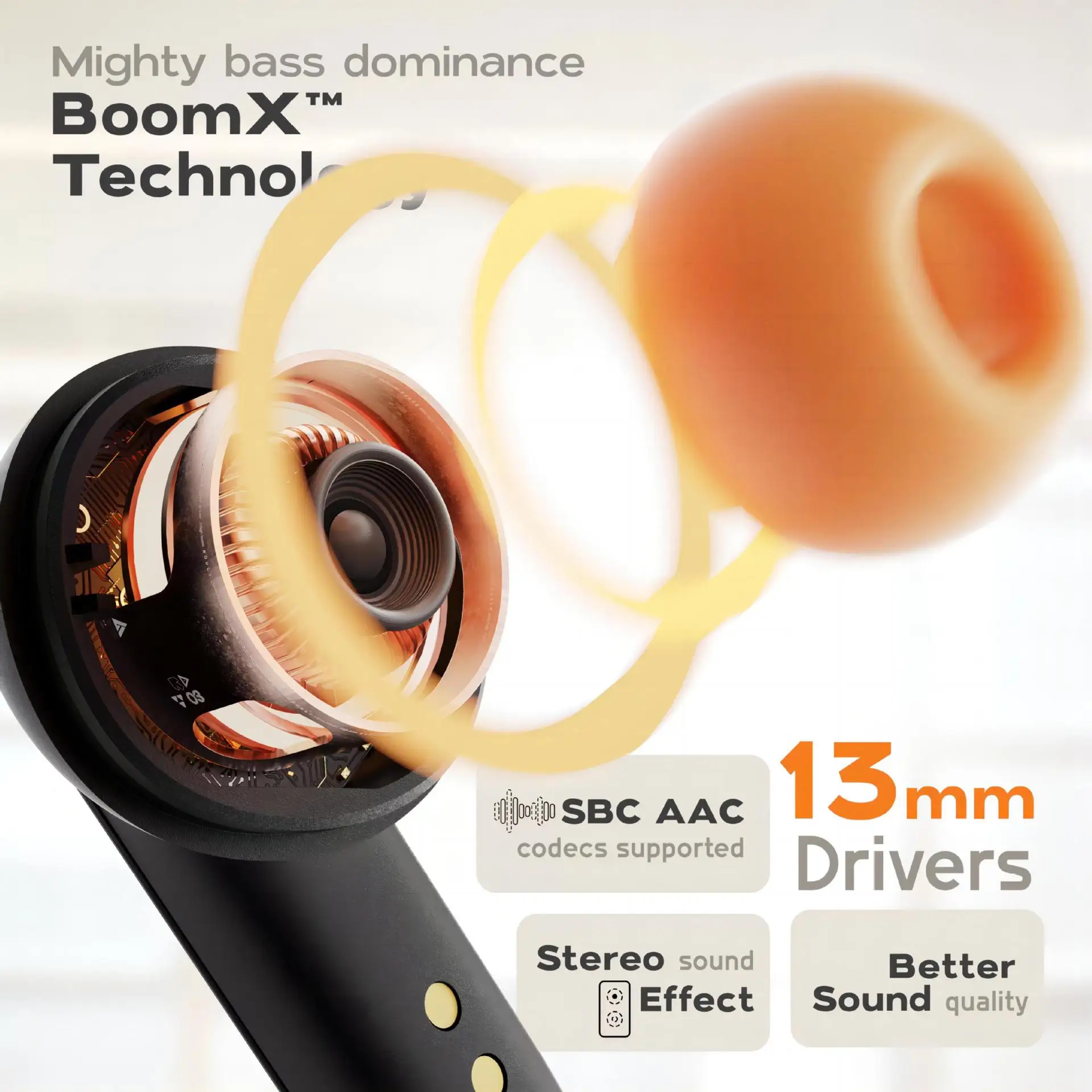 UltraSync Bluetooth ENC Wireless Earbuds With Low Latency  HD Calls 3