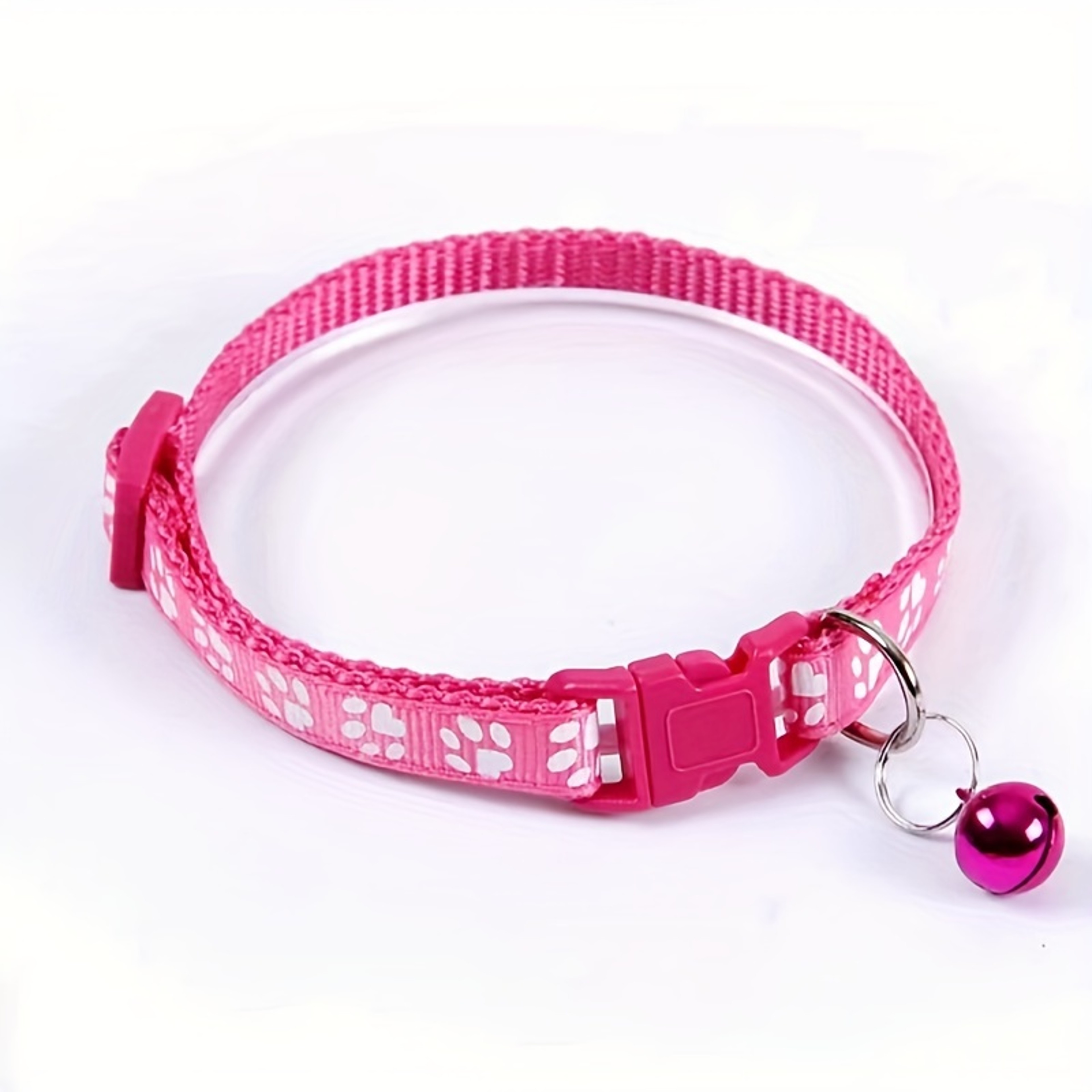 Colorful Cat Collar With Bell Adjustable Kitten Collar For Stylish Everyday Comfort 4
