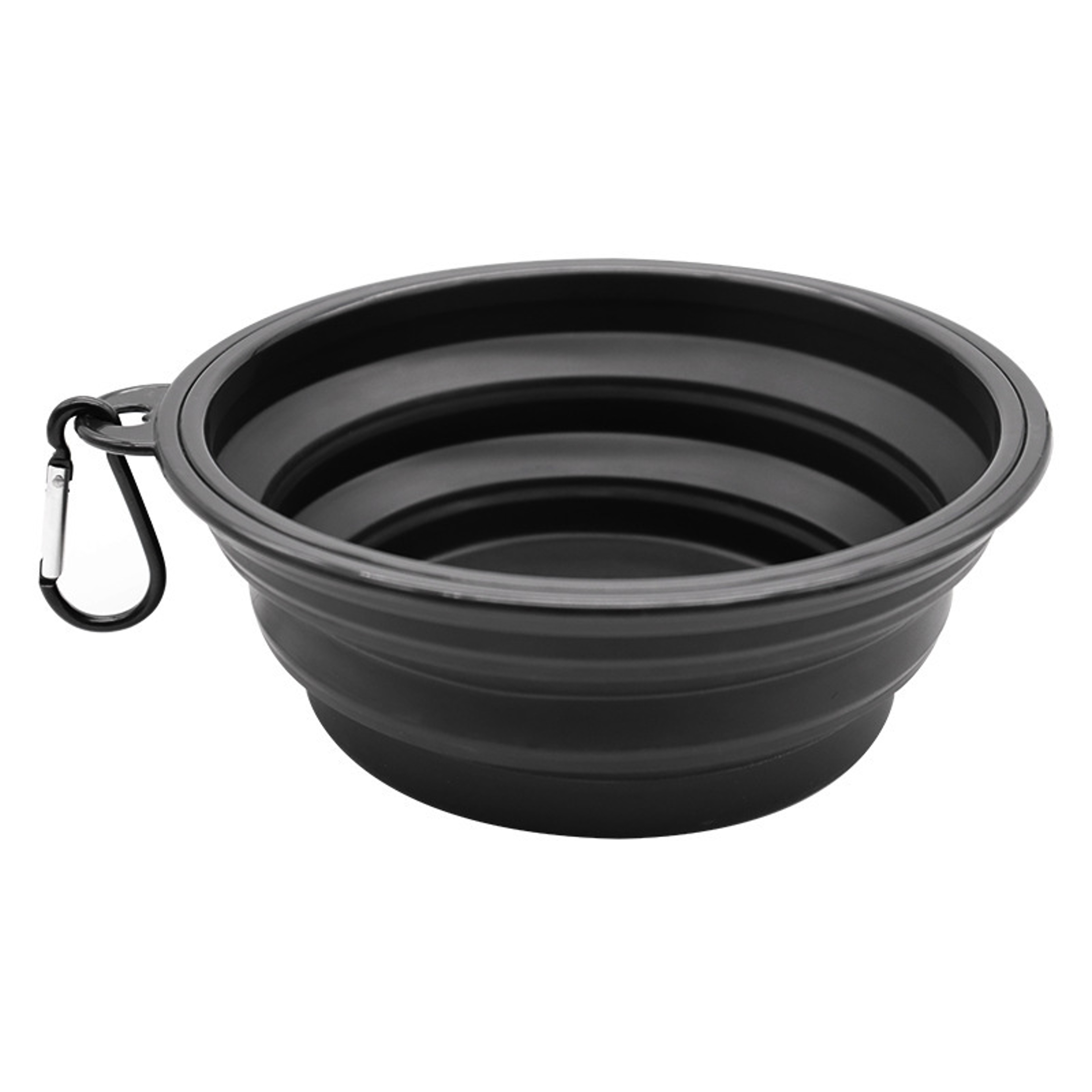 Portable Dog Water Bottle  Travel Dog Bowl Silicone Pet Feeder With Carabiner 5