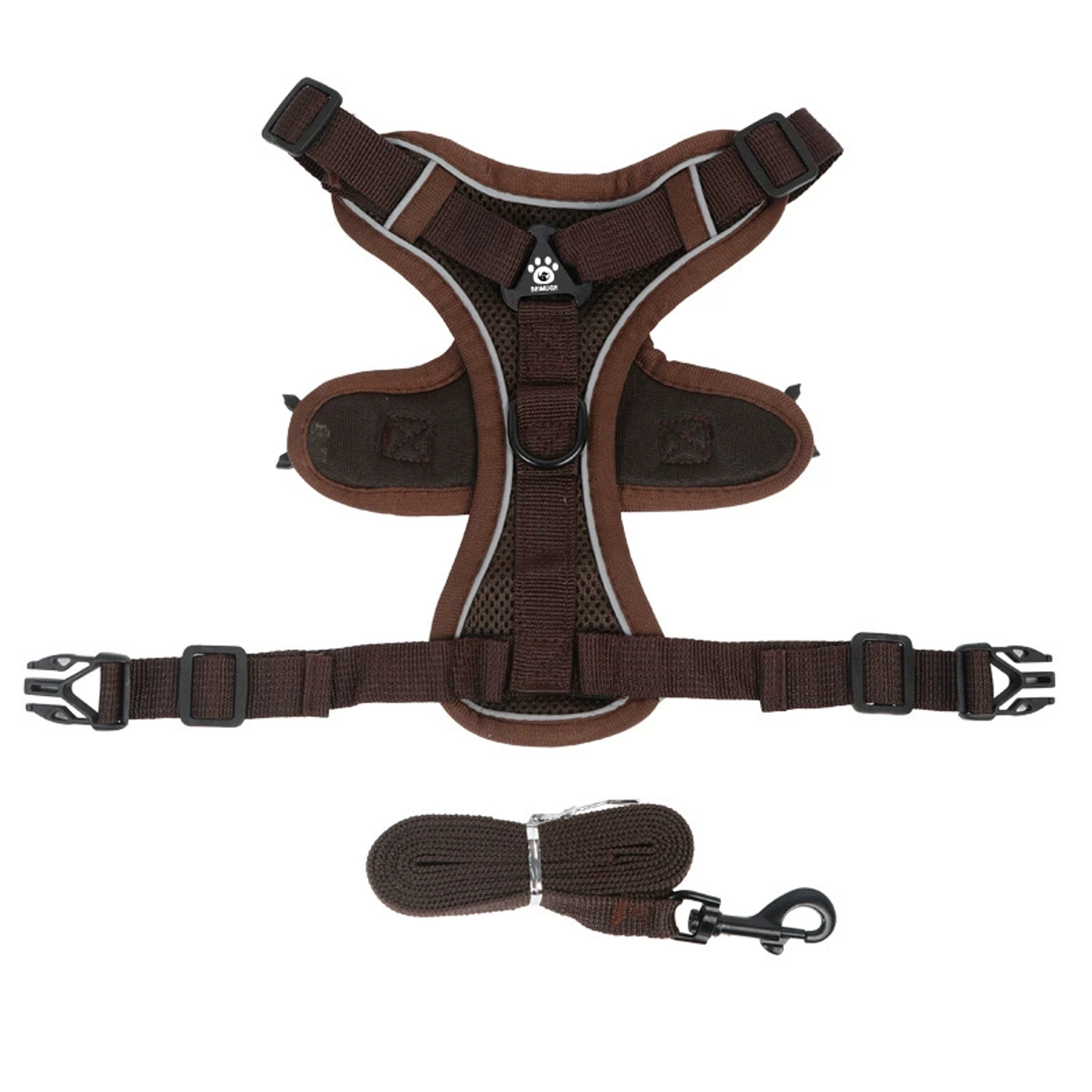 Reflective No Pull Dog Harness And Leash Set For Small Dogs  Cats Adjustable Comfort Vest 9