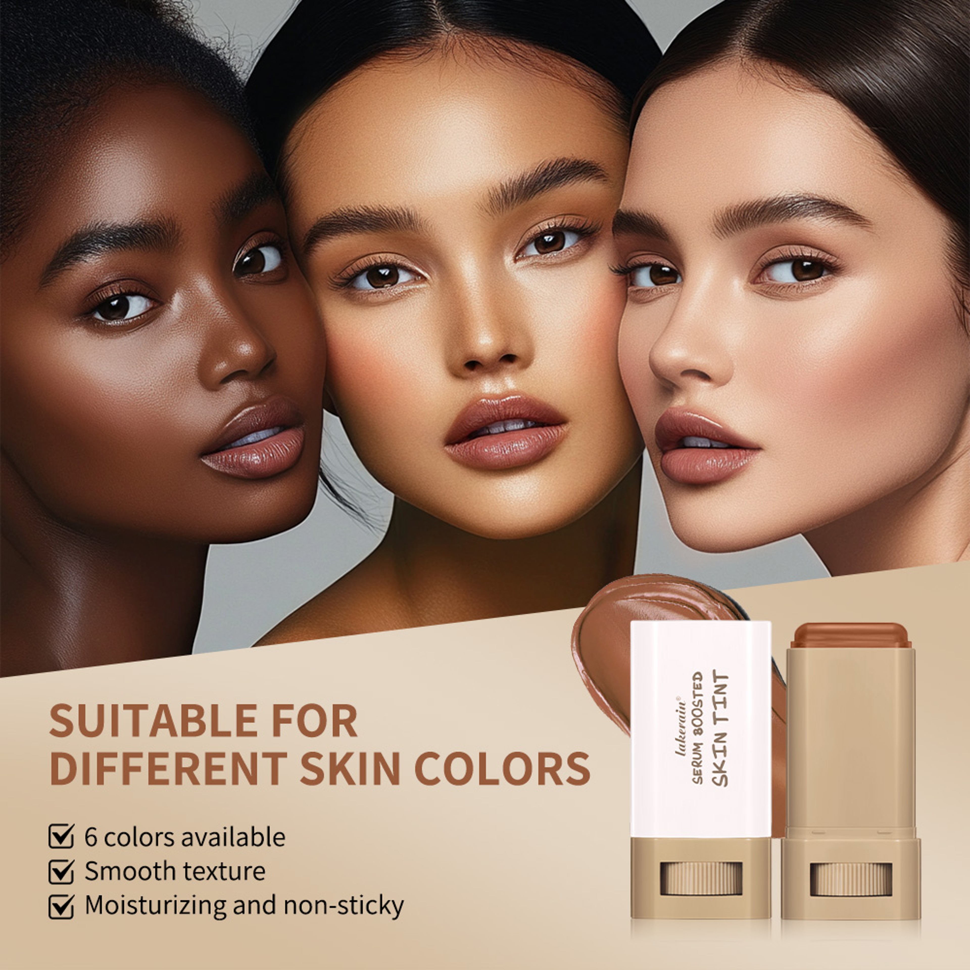 Radiant Foundation Stick  Concealer Stick With Serum Boost For Smooth Full Coverage 4