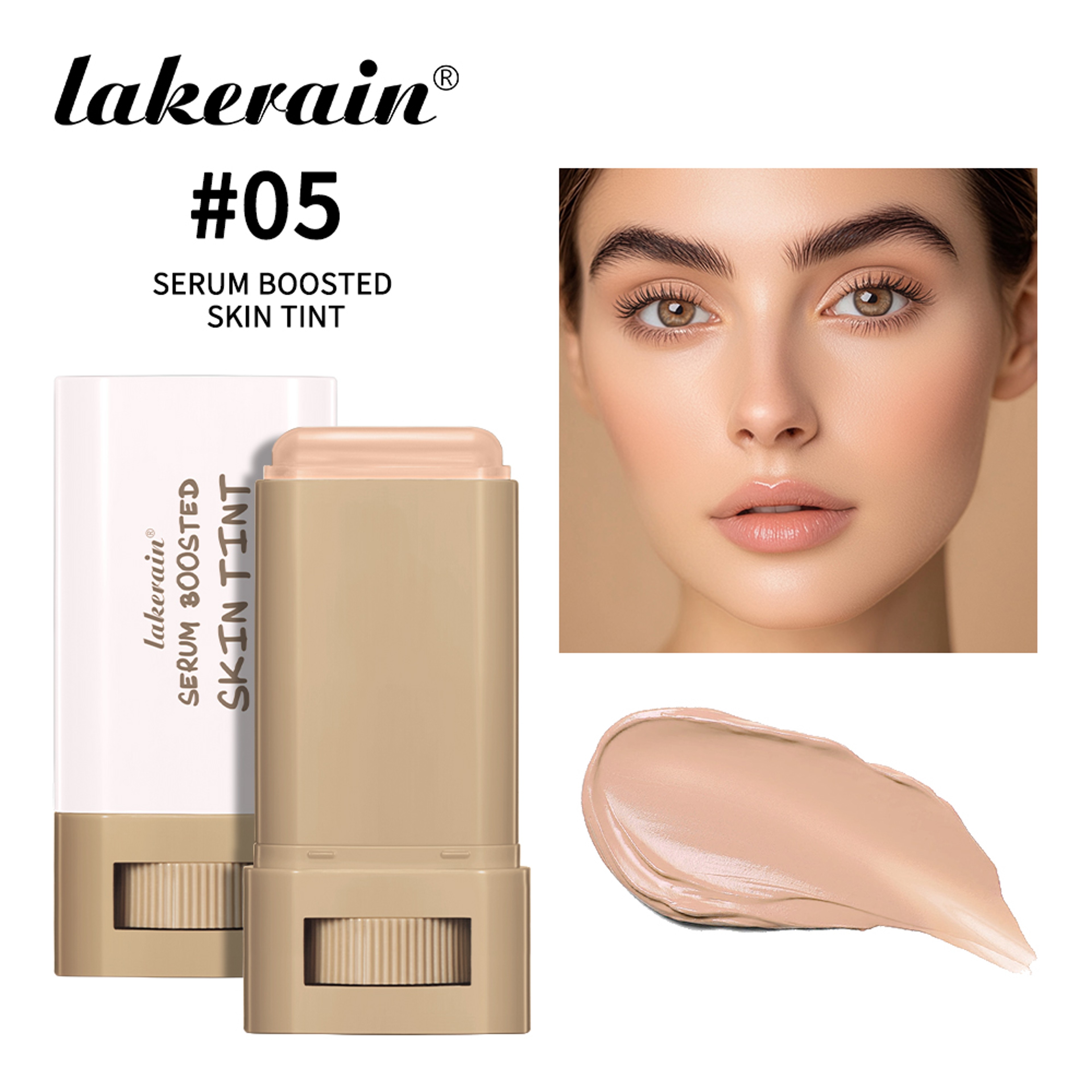 Radiant Foundation Stick  Concealer Stick With Serum Boost For Smooth Full Coverage 9