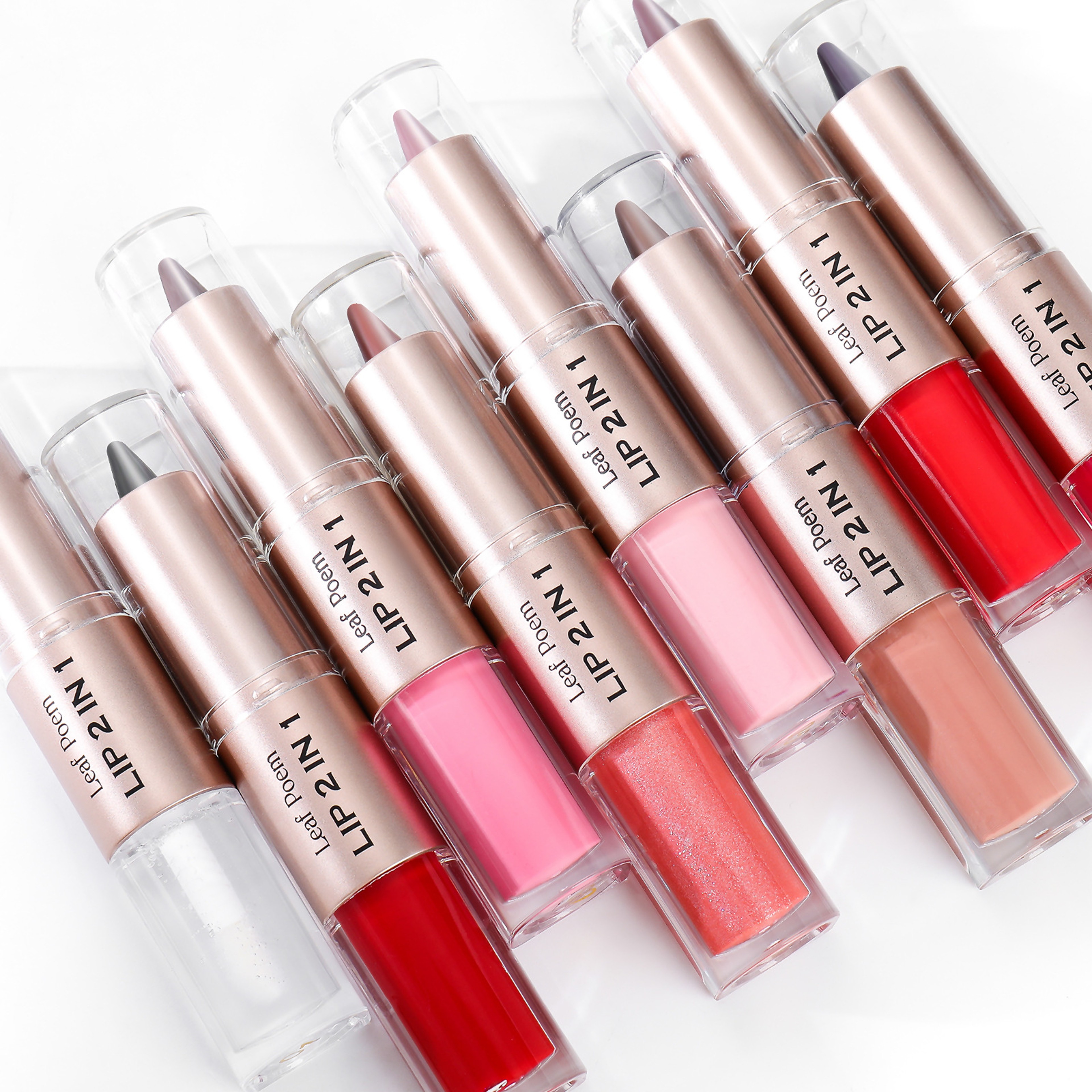 Lip Liner  Plumping Lip Gloss Duo For Defined Fuller Looking Lips 4